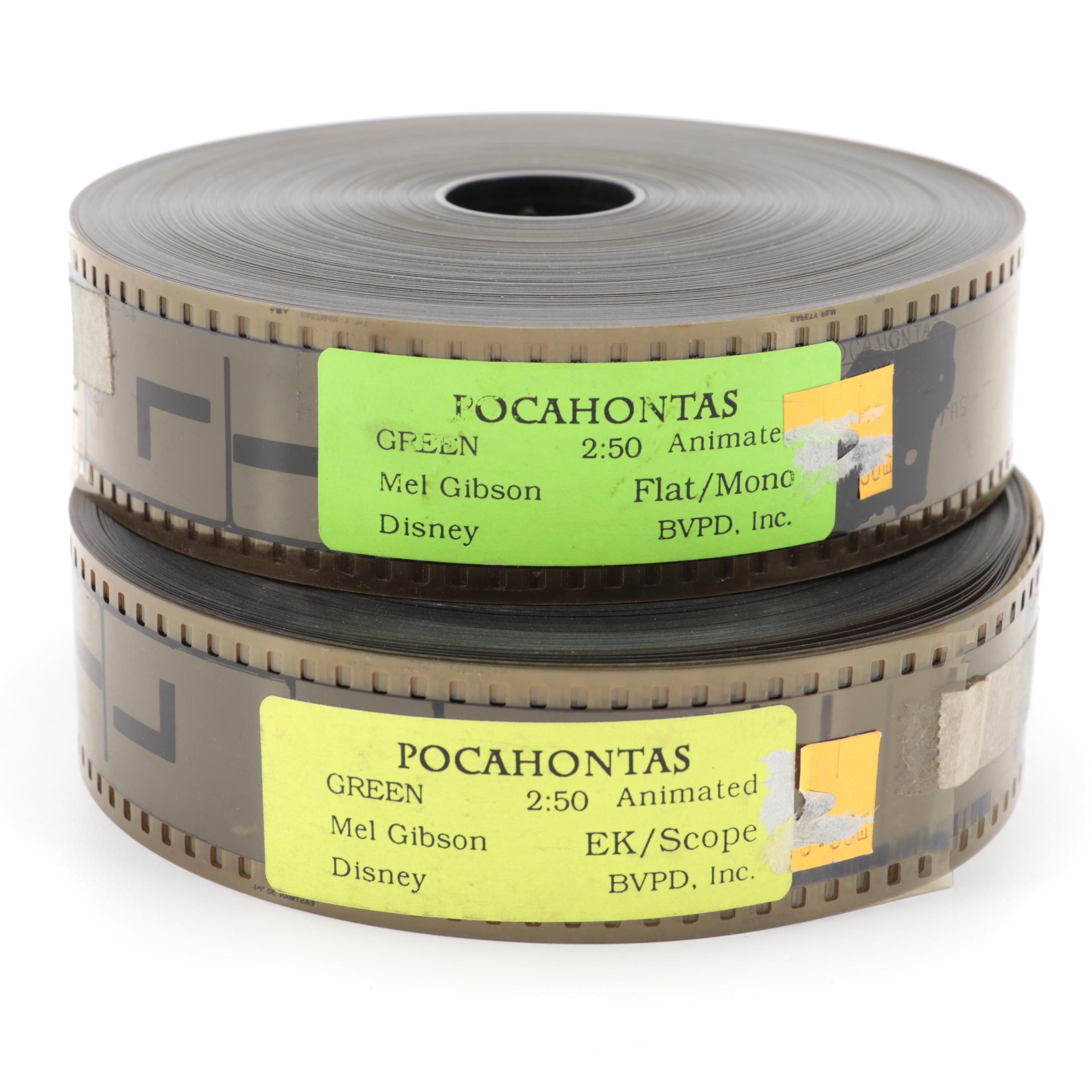 "Pocahontas," "The Hunchback of Notre Dame," and Other Disney Trailer Reels