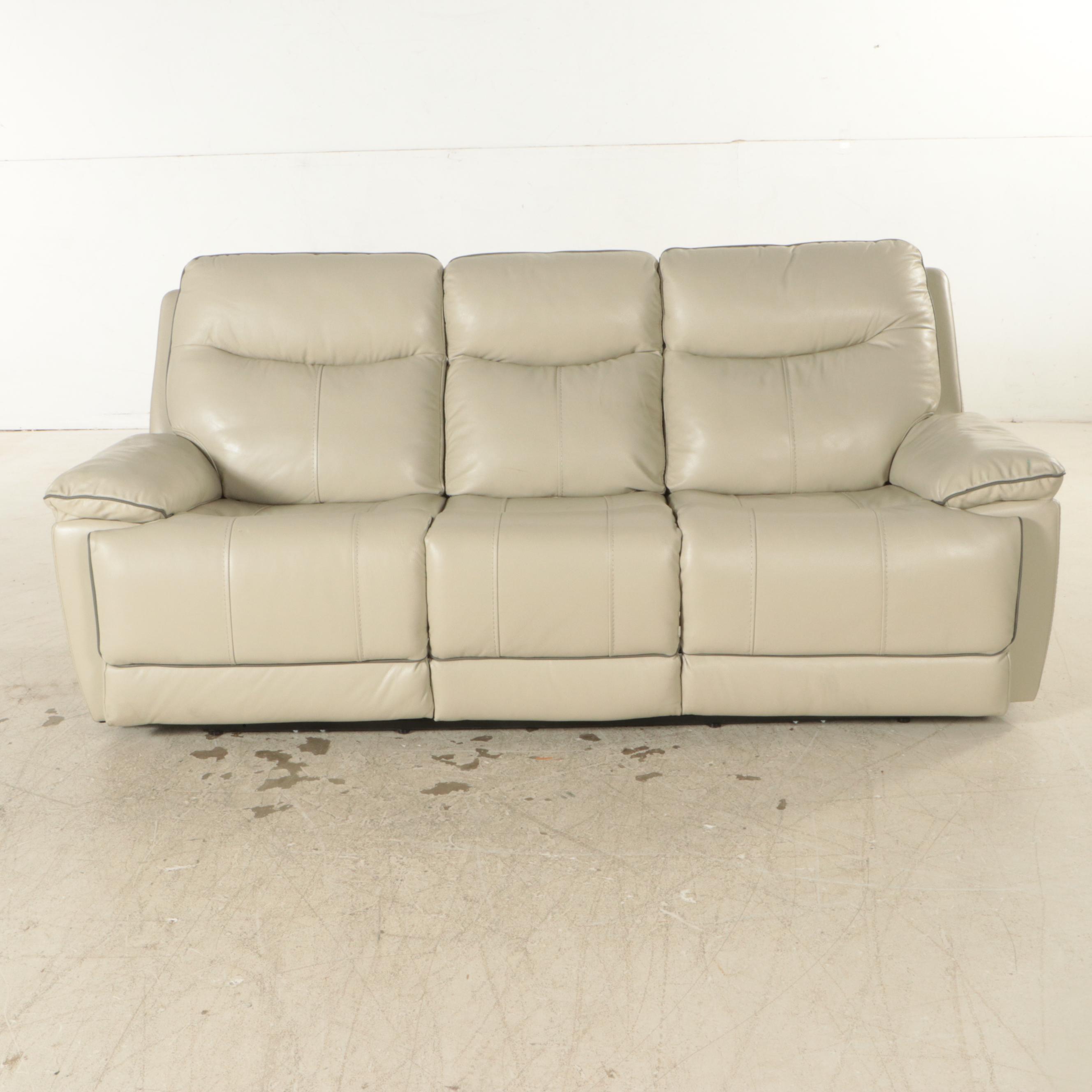 Gilman Creek Messina Leather Power Reclining Sofa with Power Headrests