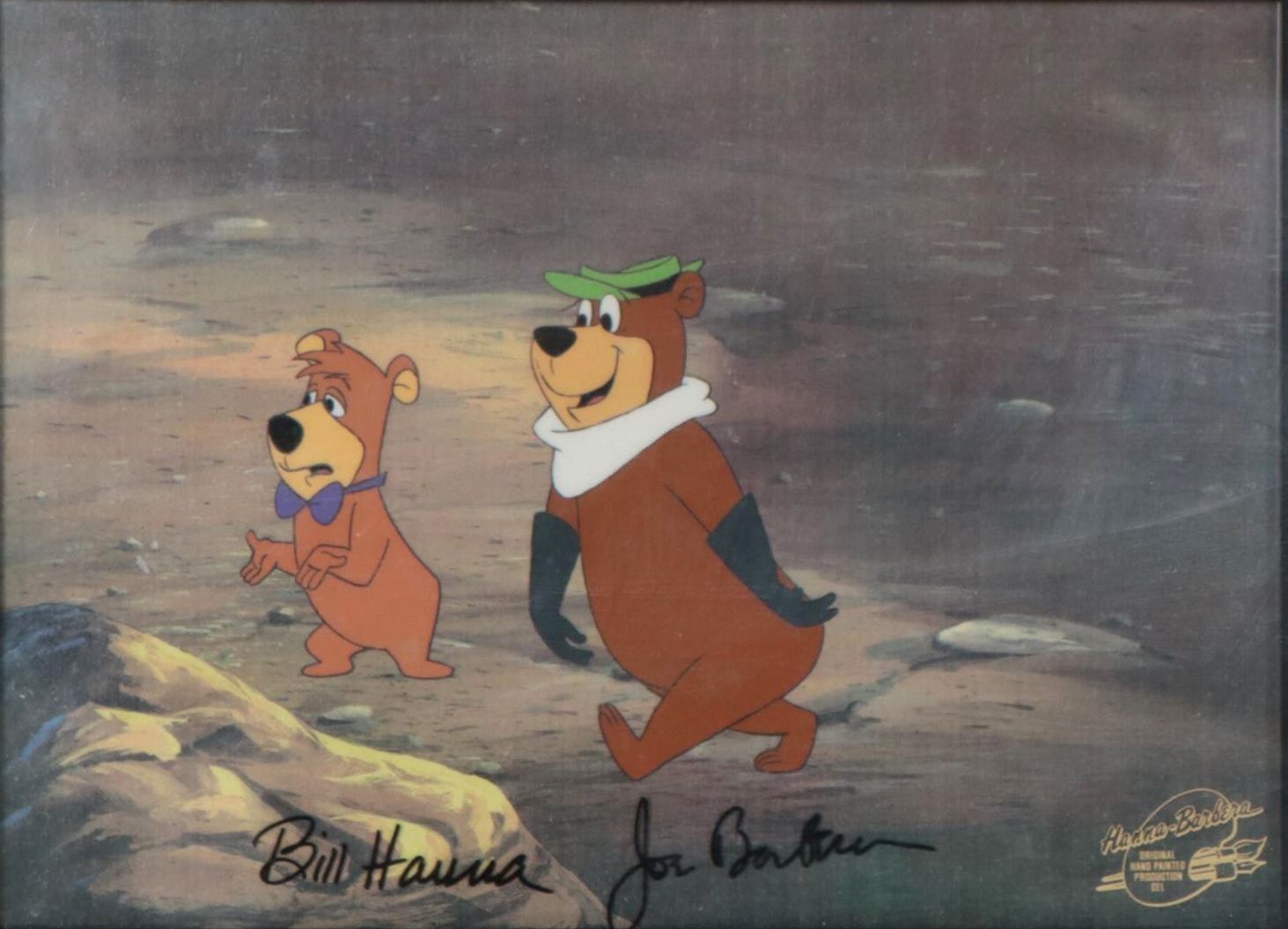 Hanna-Barbera Signed "Yogi's Great Escape" Production Cel, 1987