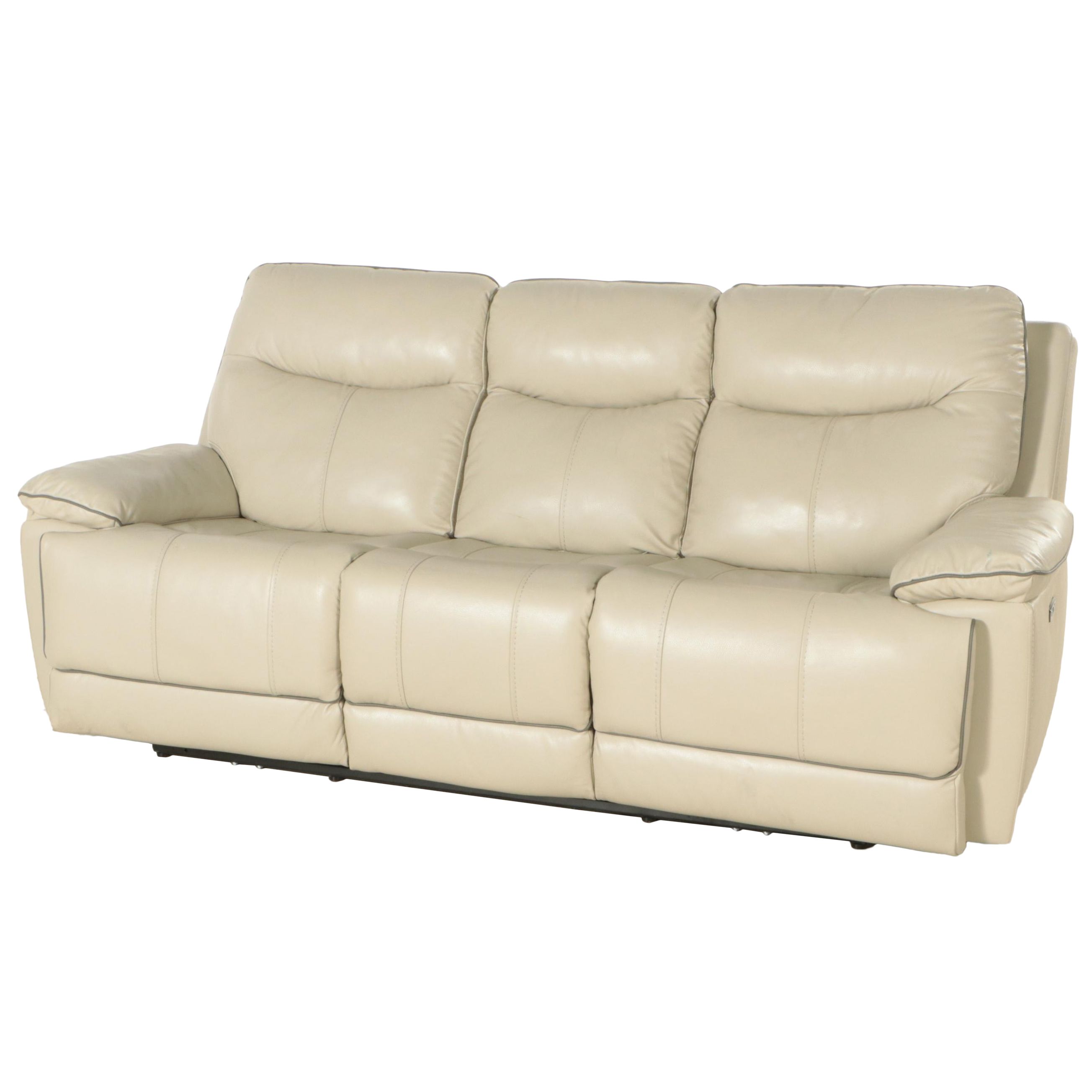 Gilman Creek Messina Leather Power Reclining Sofa with Power Headrests