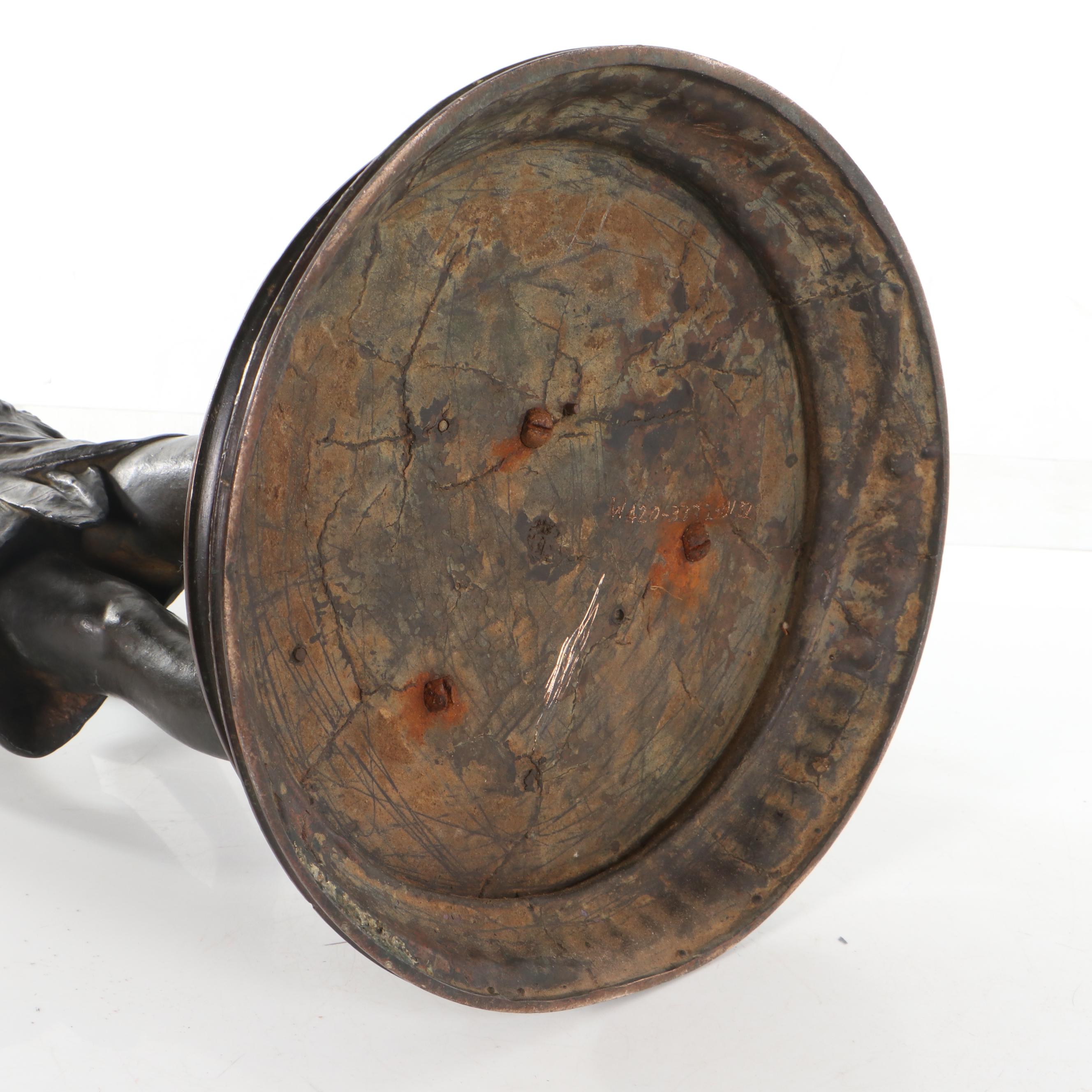 Bronze Sculpture After Vincenzo Alfano "David and Goliath"