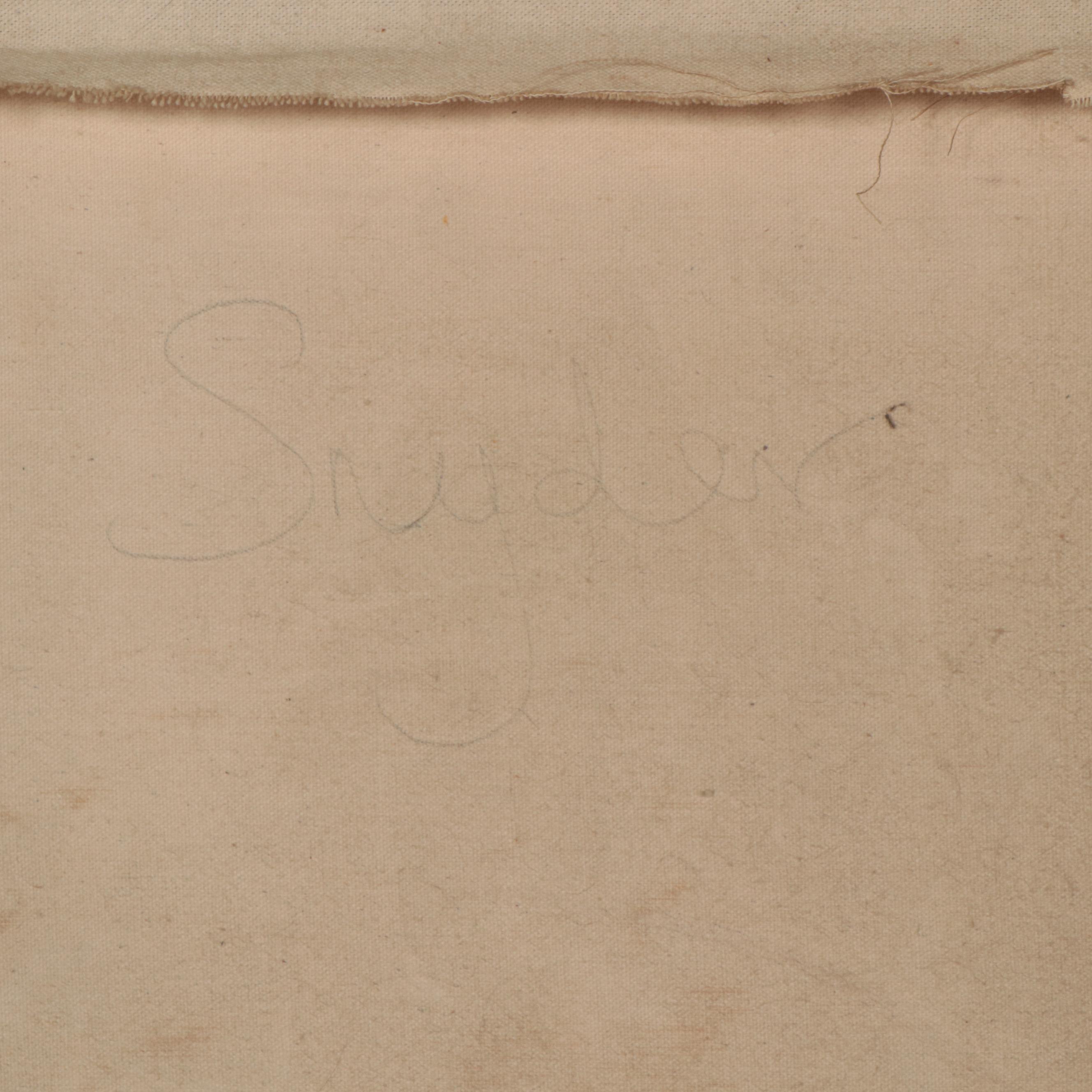 Richard Snyder Landscape Oil Painting, Circa 2000