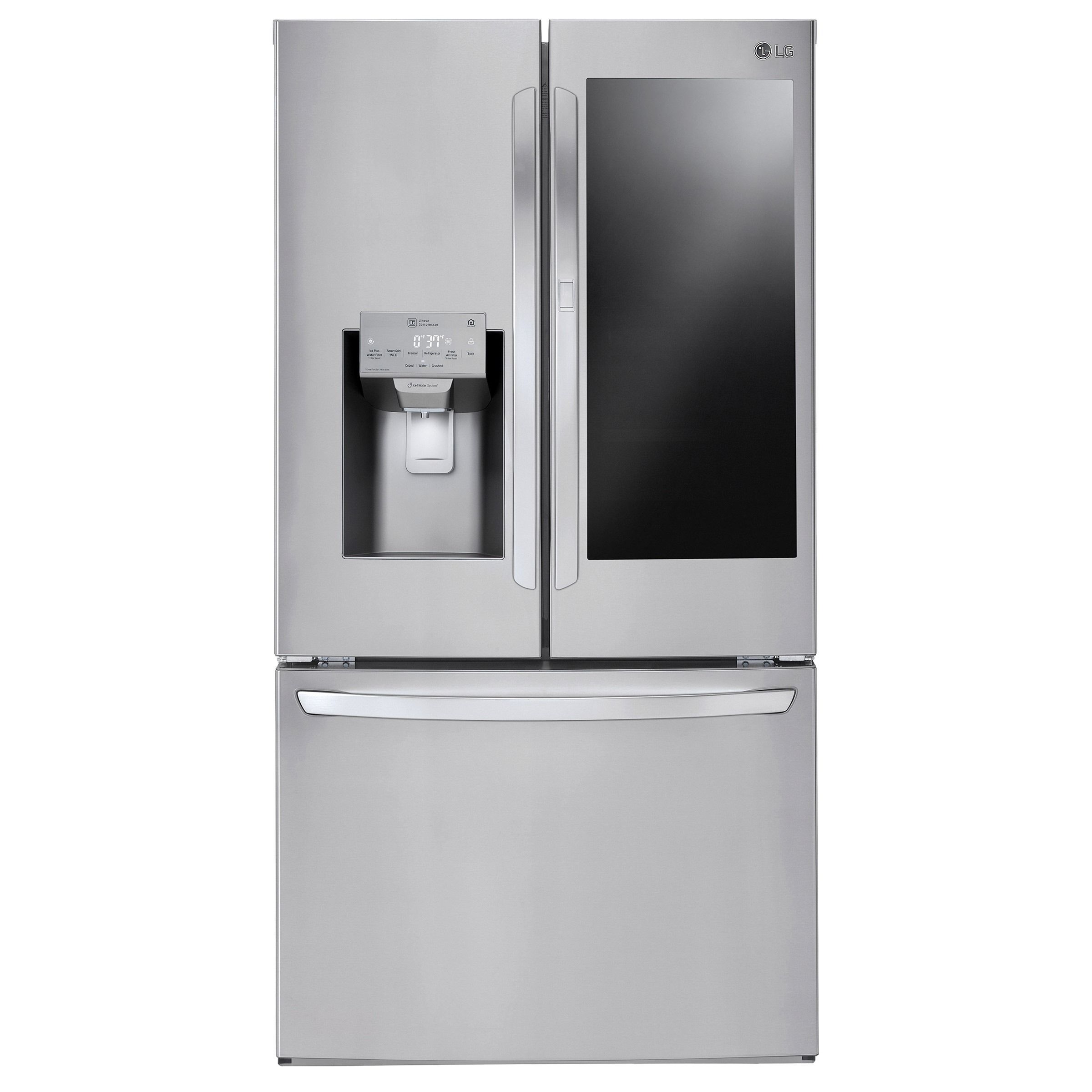 LG 28 Cu. Ft. Wi-Fi Enabled InstaView Refrigerator with Door-In-Door