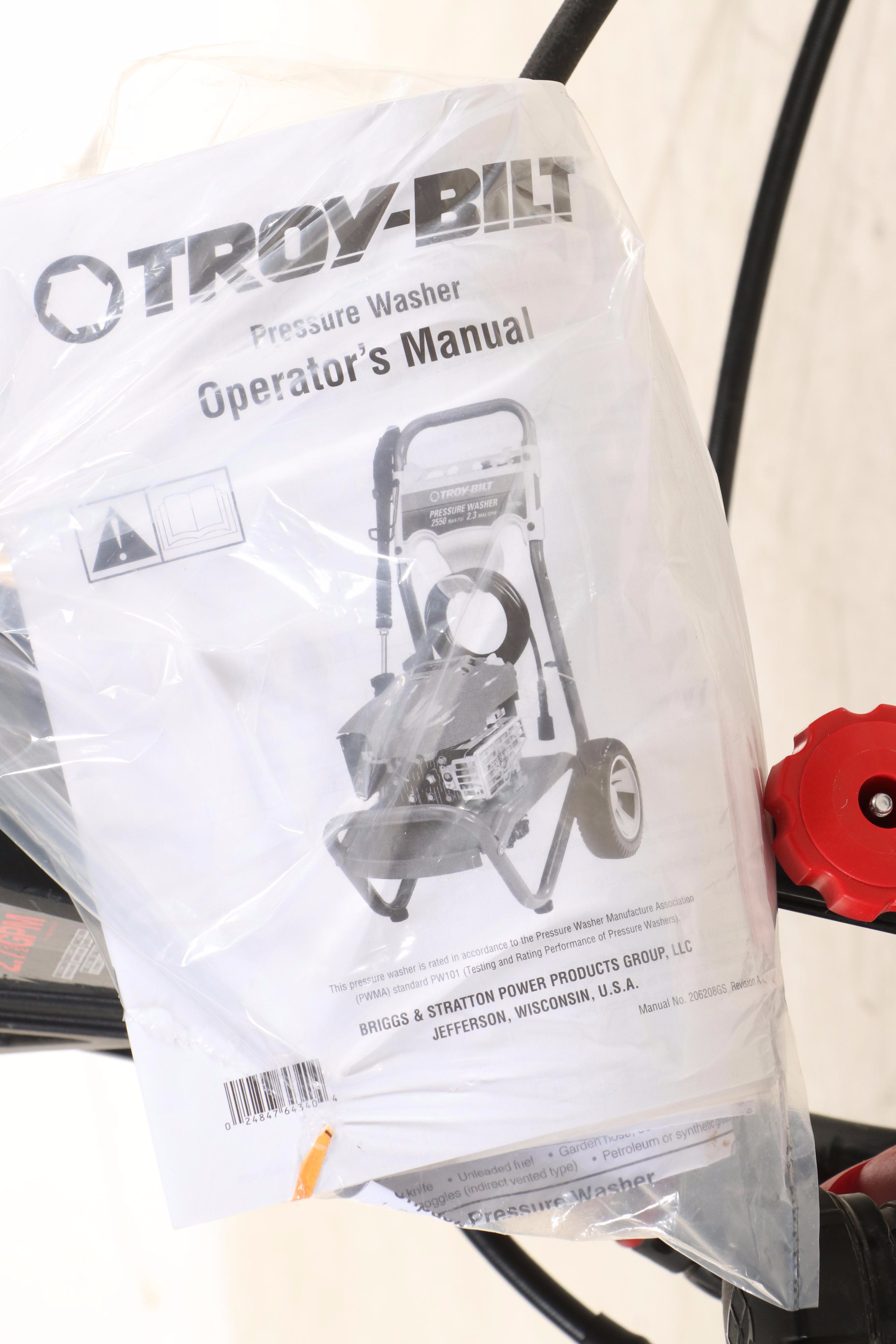 Troy-Bilt XP Series 3100 PSI 2.7 GPM Pressure Washer