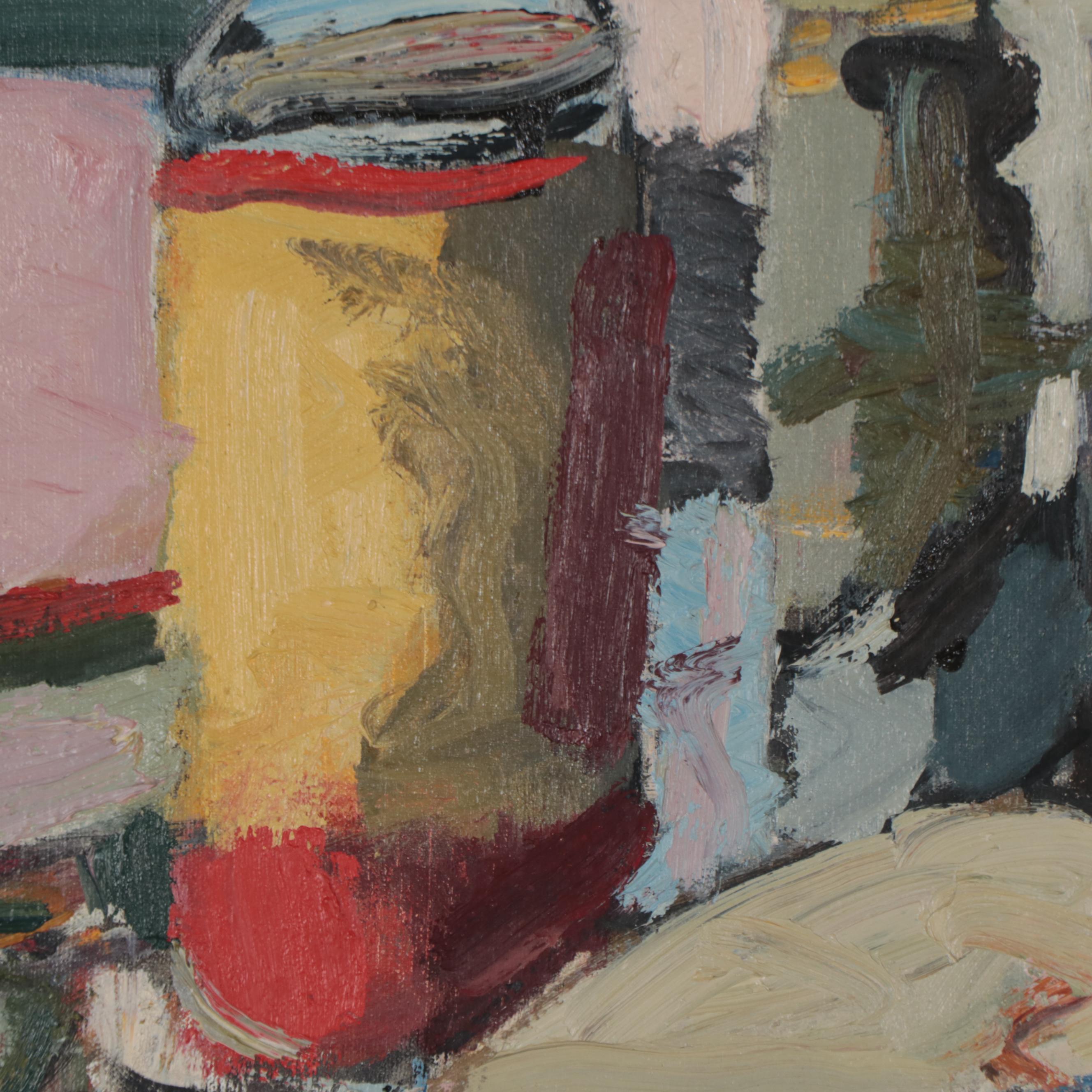 Richard Snyder Sill Life Oil Painting, Circa 2000