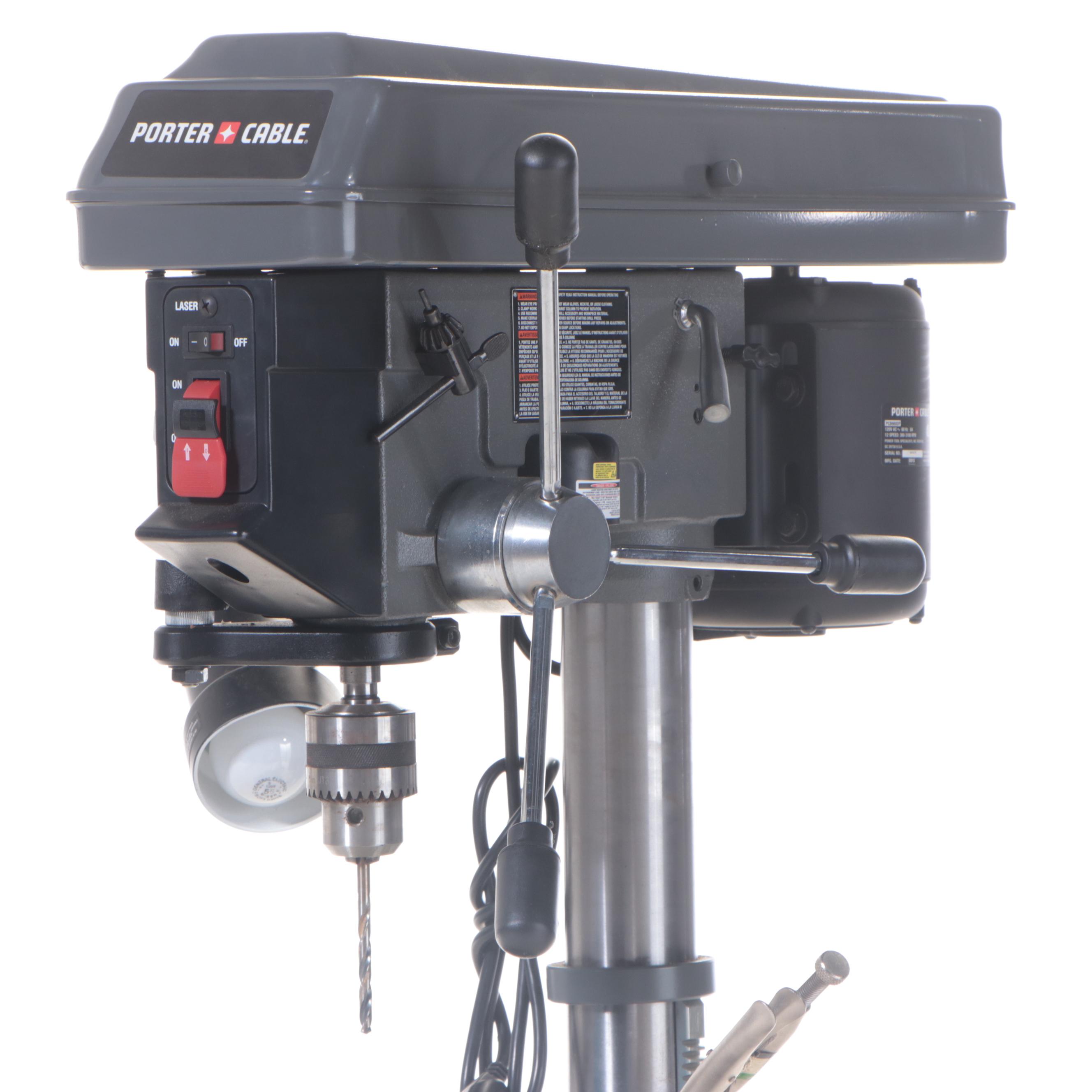 Porter Cable 8-Amp 12-Speed Floor Drill Press