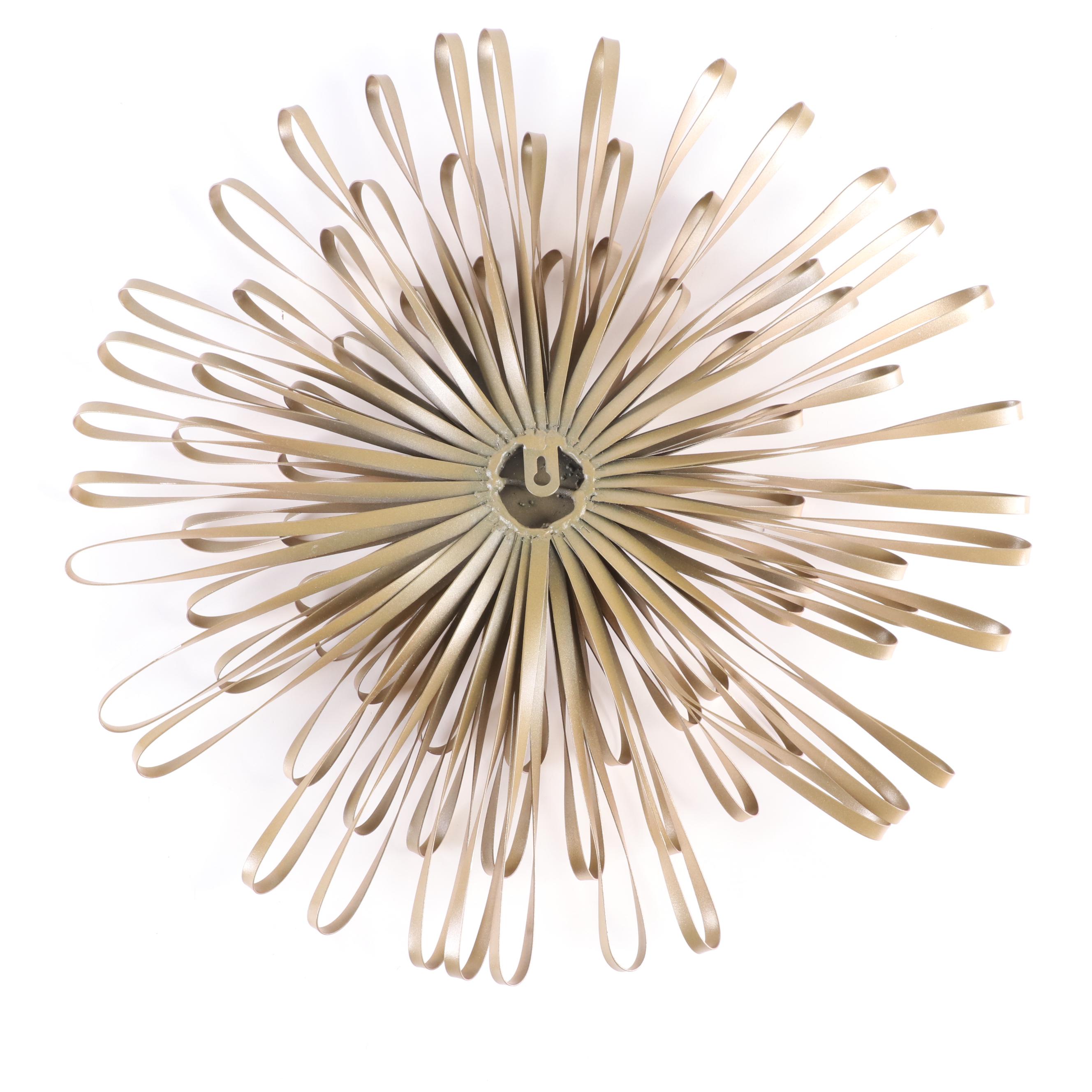 Mexican Folk Art Masks with Sunburst Mirrors and Other Wall Decor