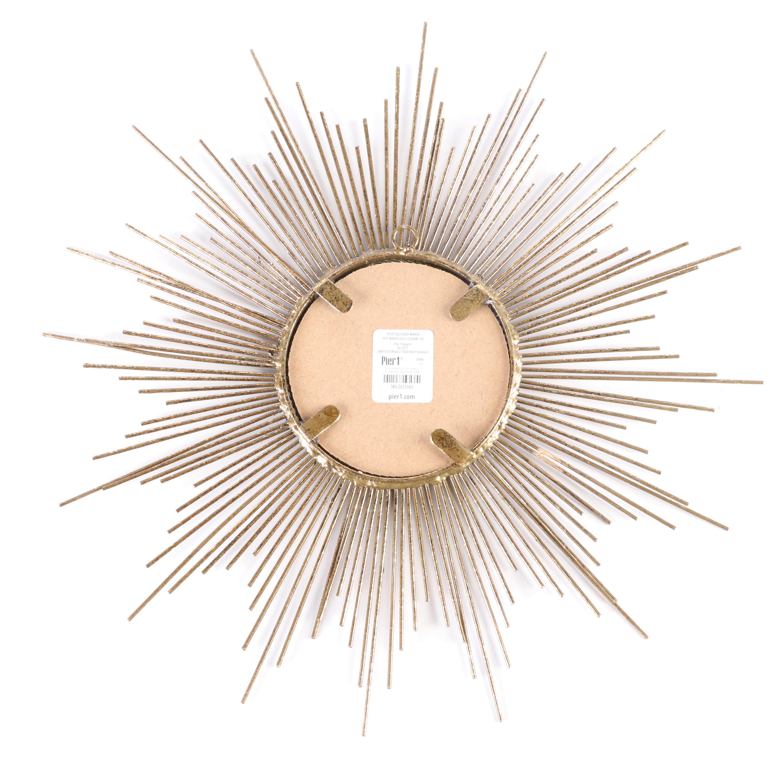 Mexican Folk Art Masks with Sunburst Mirrors and Other Wall Decor