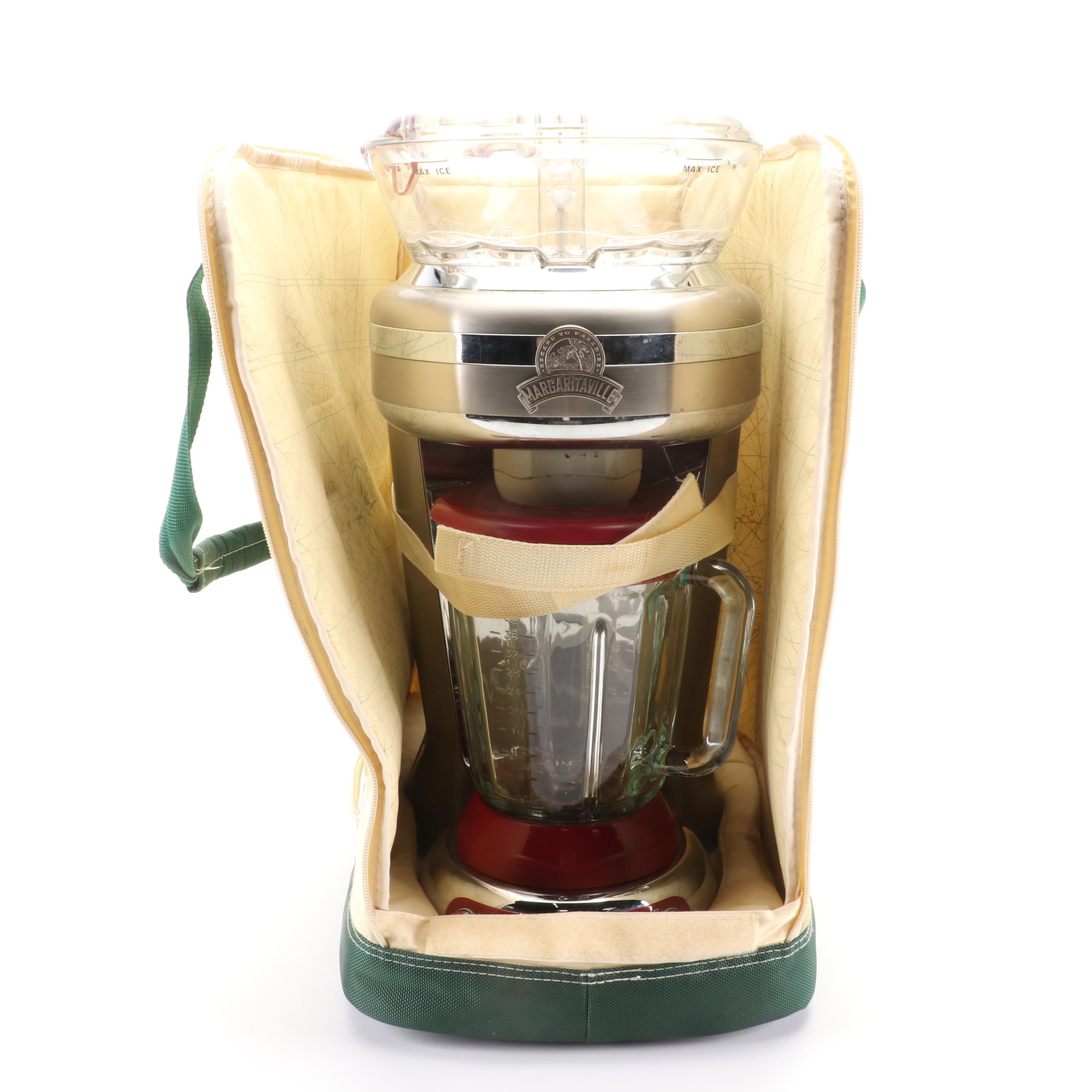 Margaritaville Sunbeam Frozen Concoction Maker and Carrying Case