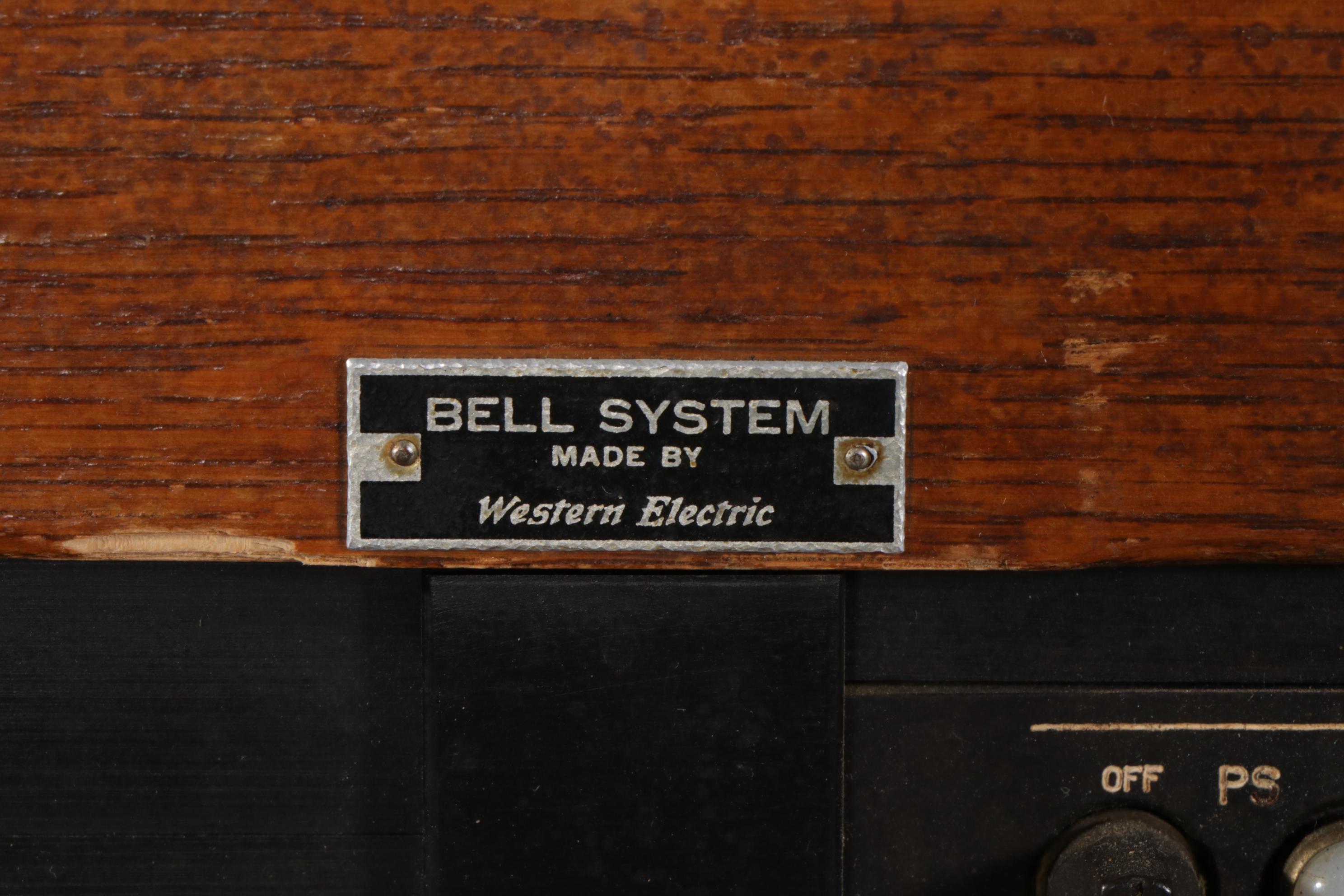 Bell System by Western Electric 556A PBX Telephone Switchboard, Mid-20th Century