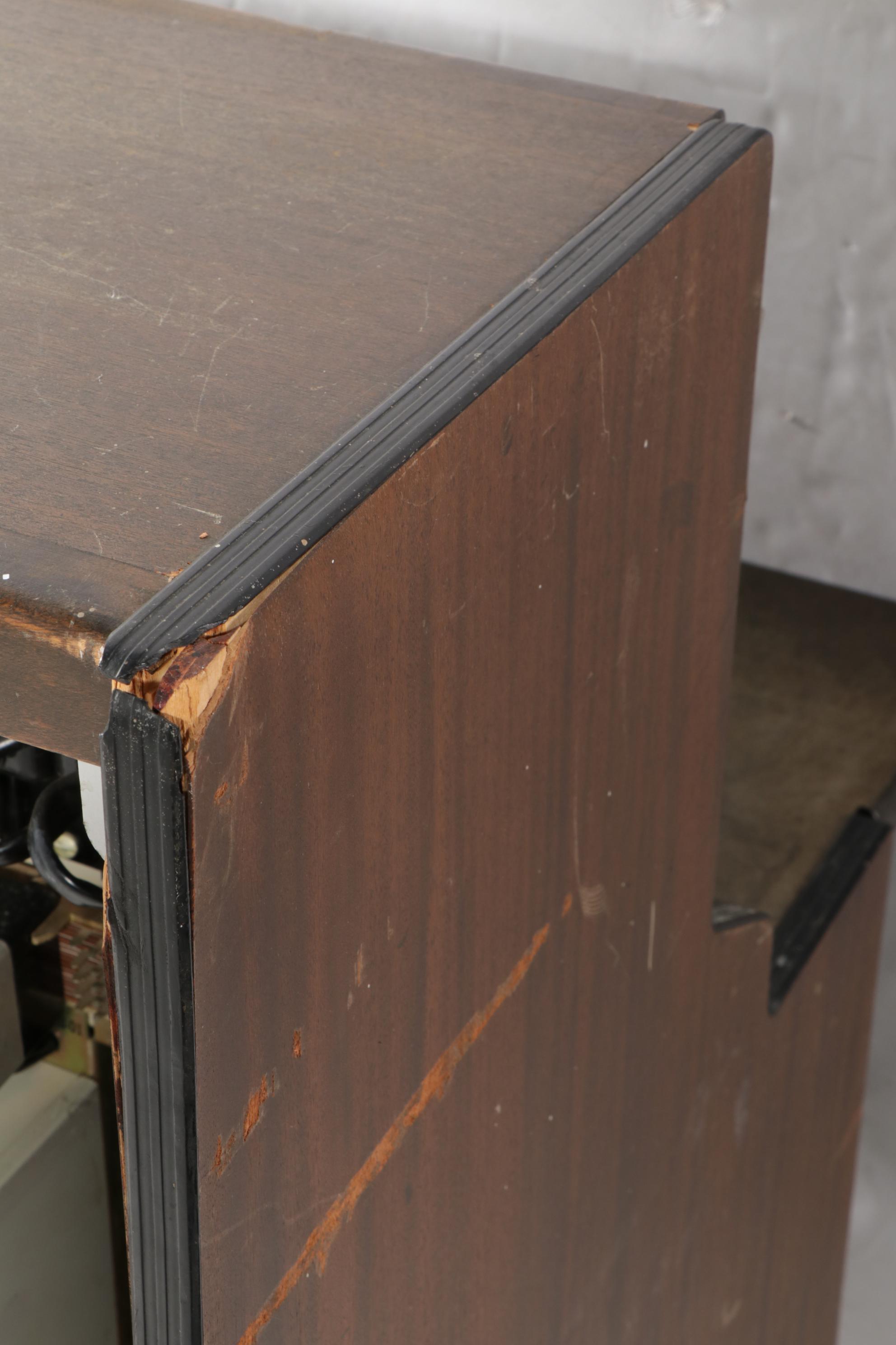 Western Electric Model 555PBX Telephone Switchboard and Chair, Mid-20th Century