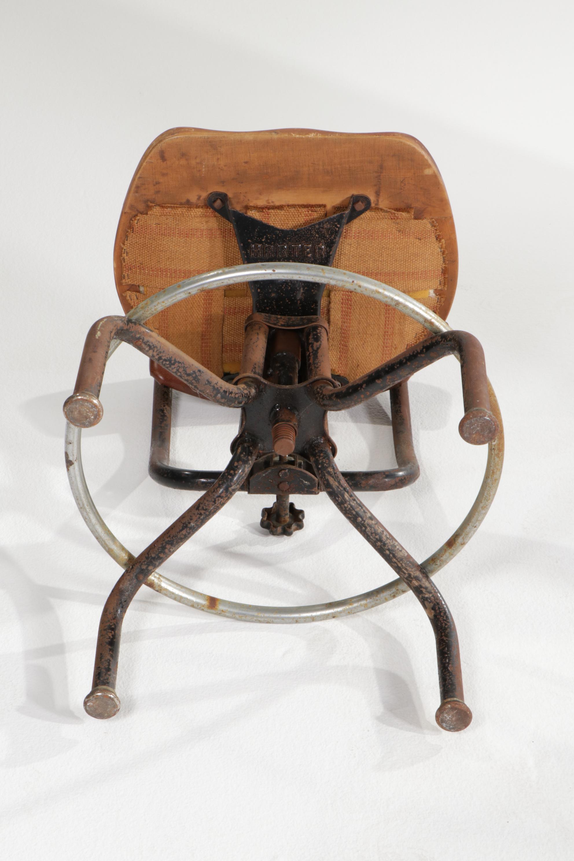 Western Electric Model 555PBX Telephone Switchboard and Chair, Mid-20th Century