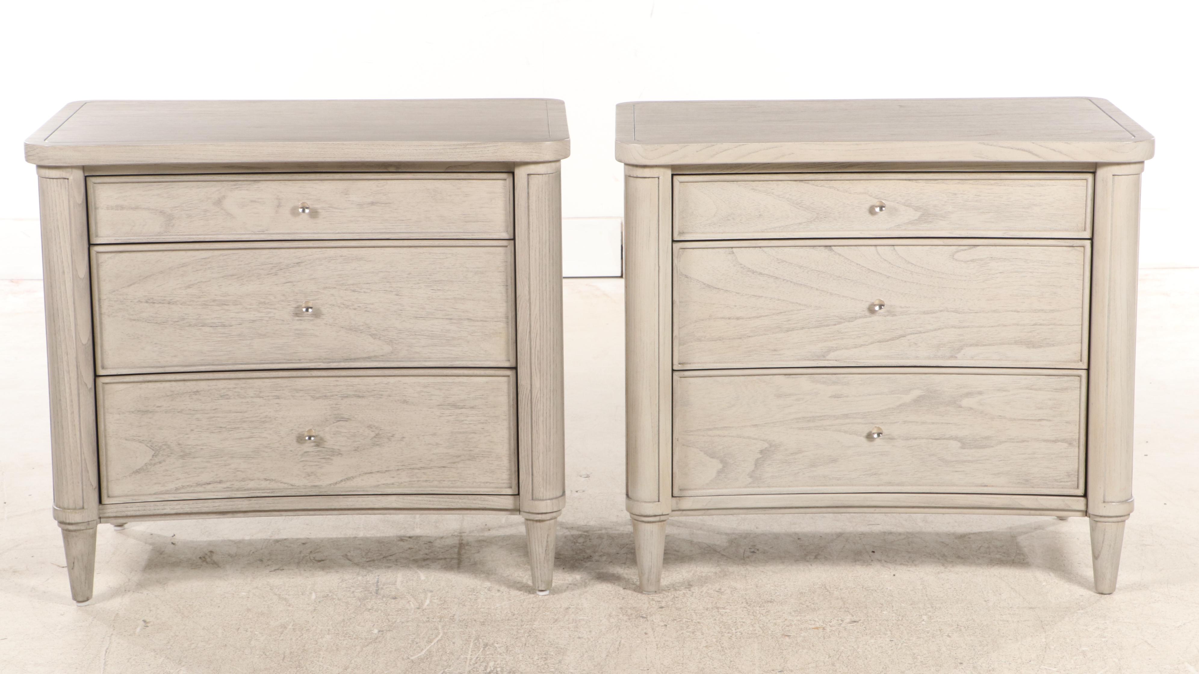 Pair of Arhaus "Henley" Nightstands, Contemporary