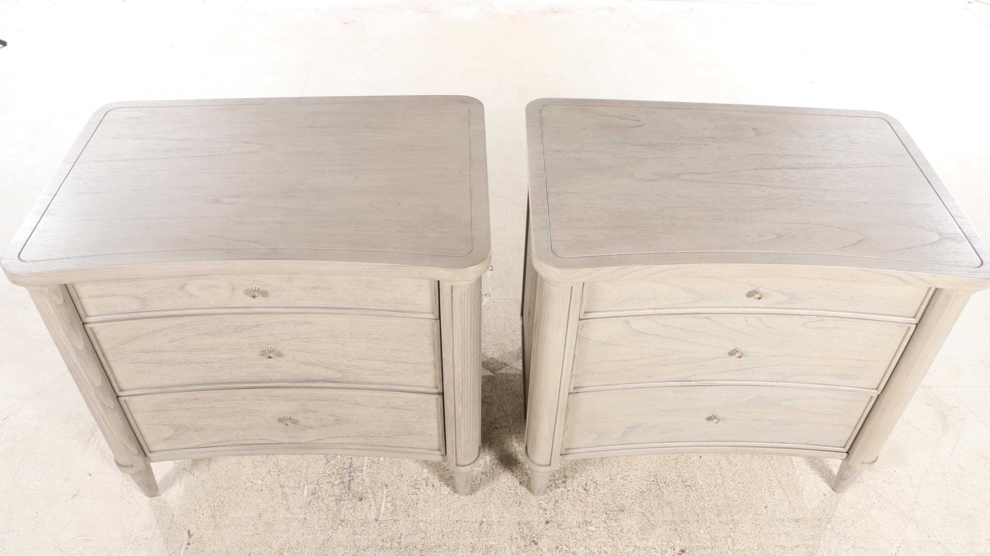 Pair of Arhaus "Henley" Nightstands, Contemporary