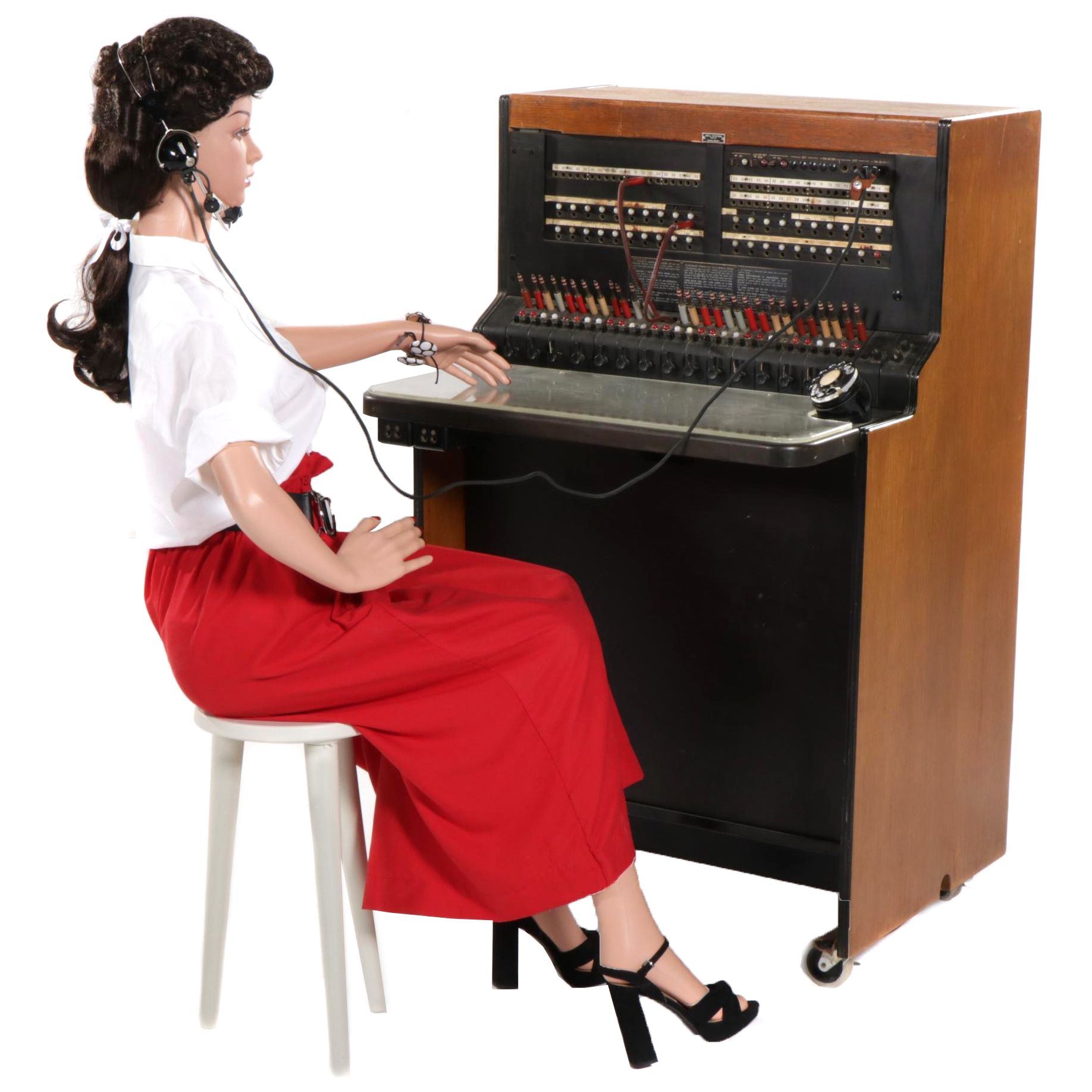 Bell System by Western Electric 556A PBX Telephone Switchboard, Mid-20th Century
