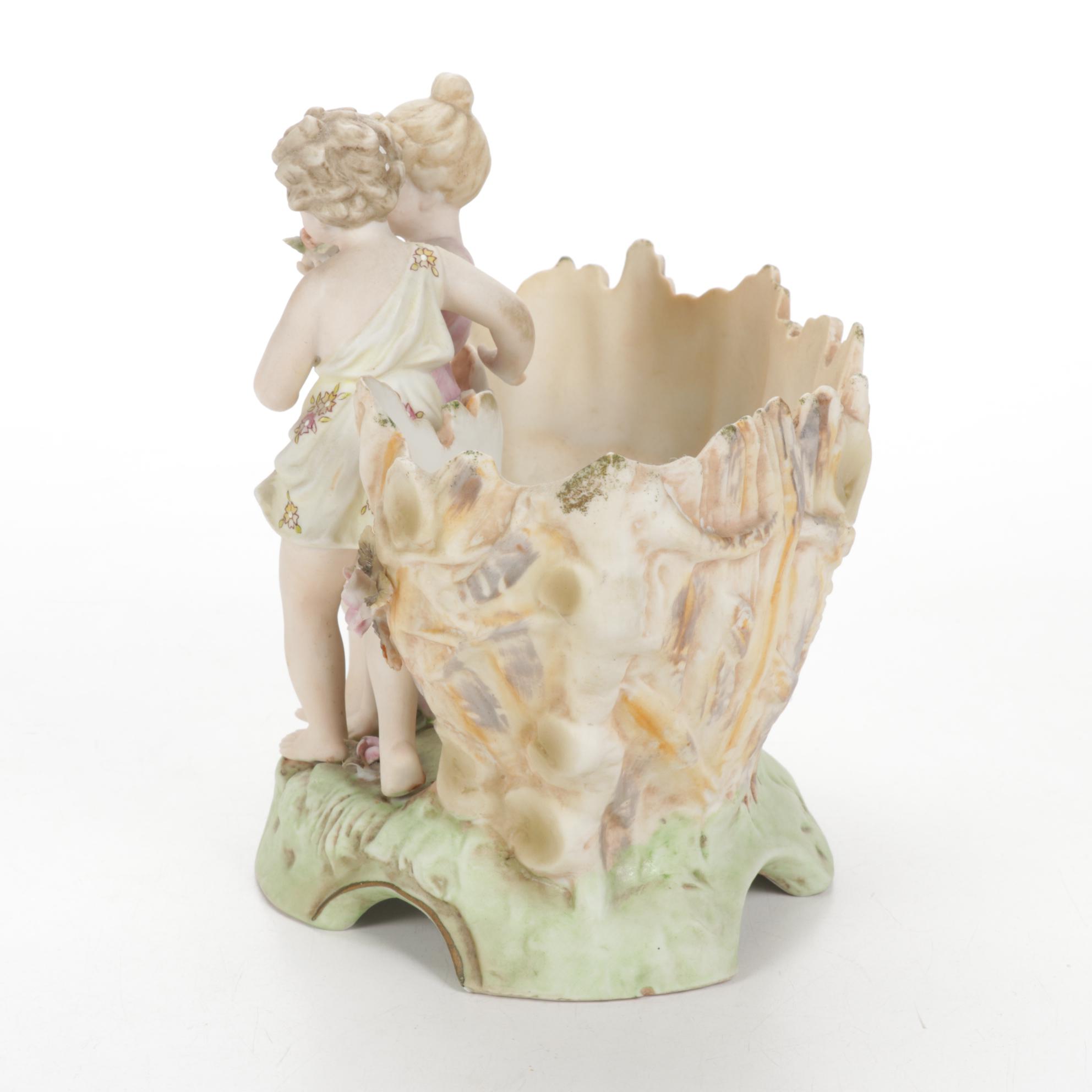 Original Arnart Creation Porcelain Vase and Figurines