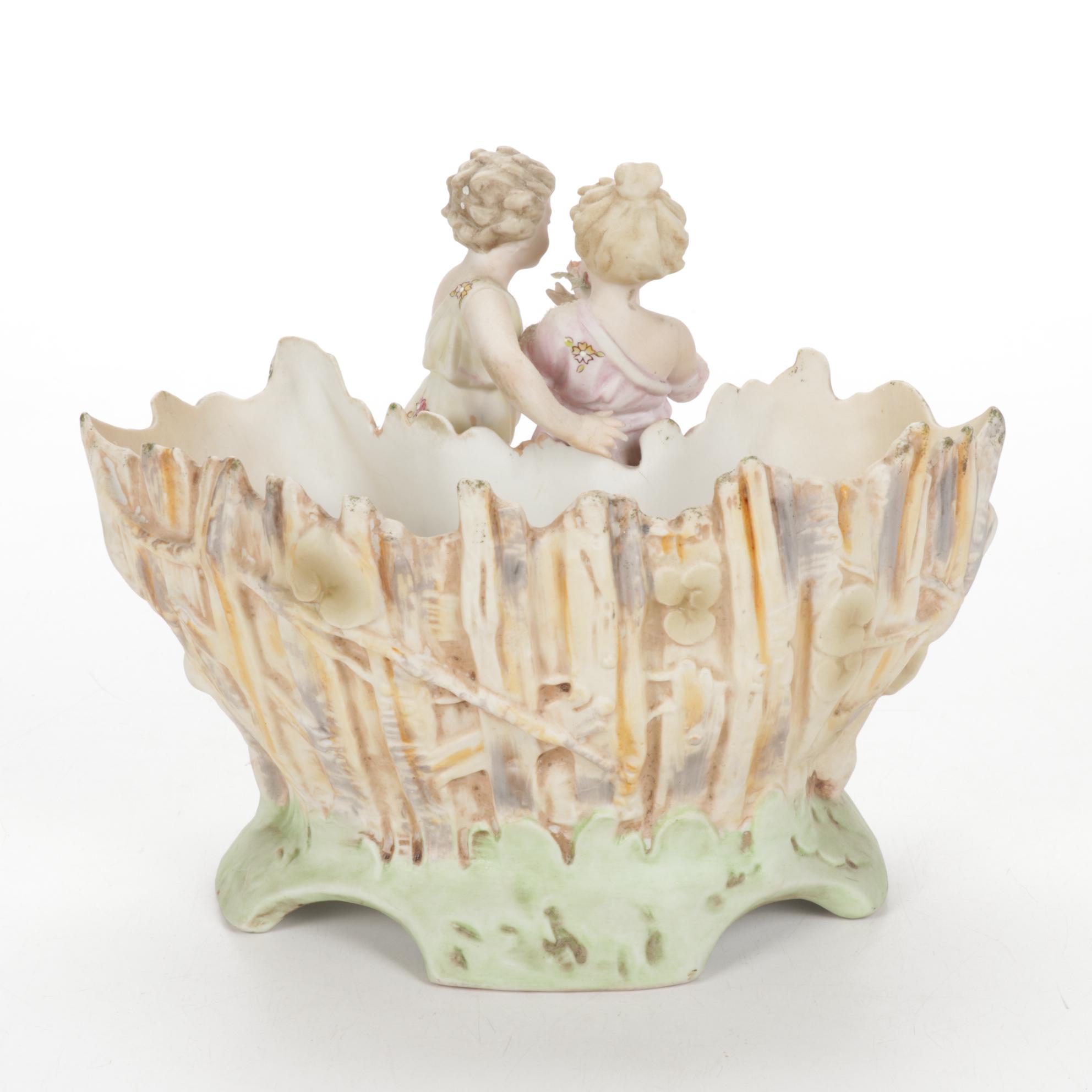 Original Arnart Creation Porcelain Vase and Figurines