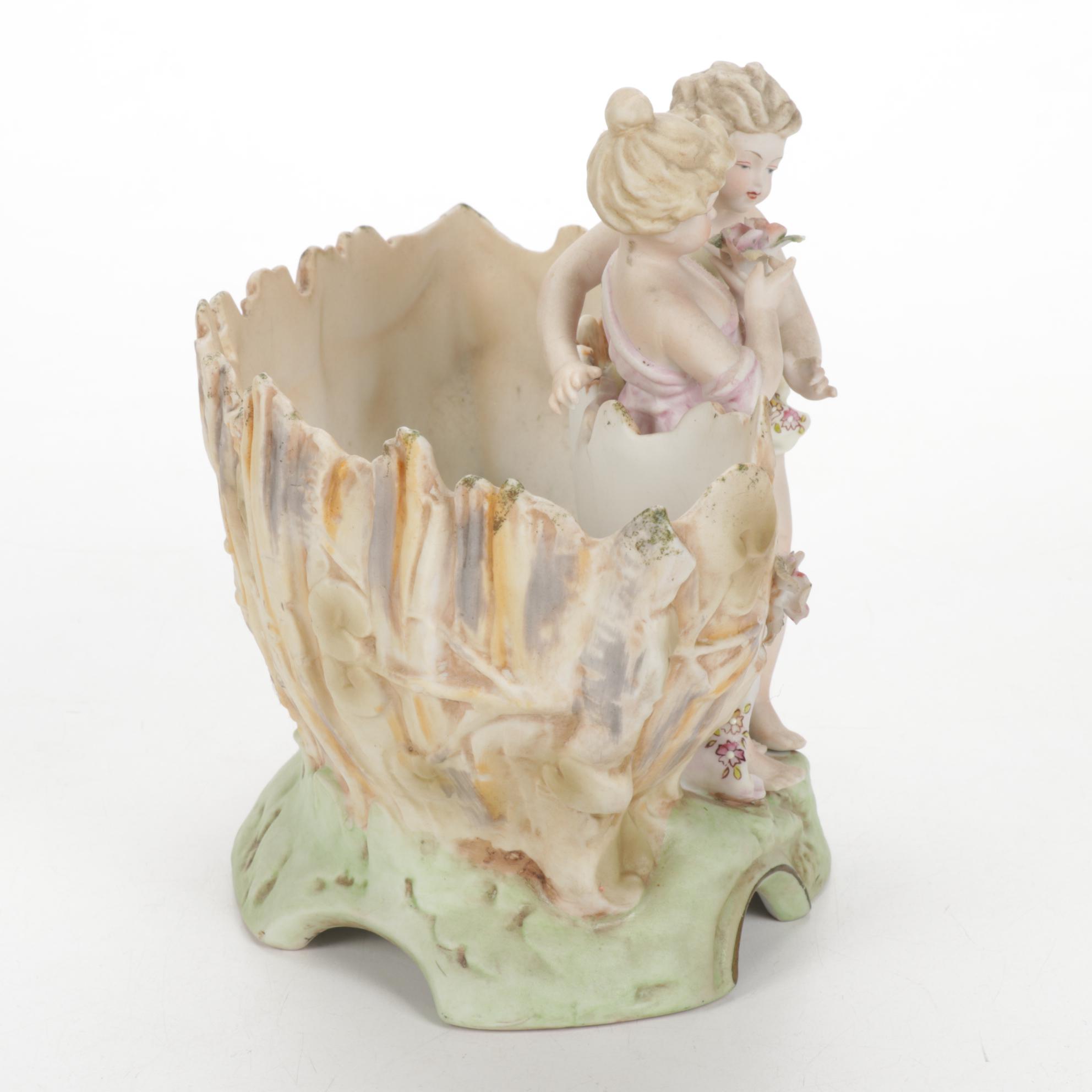 Original Arnart Creation Porcelain Vase and Figurines