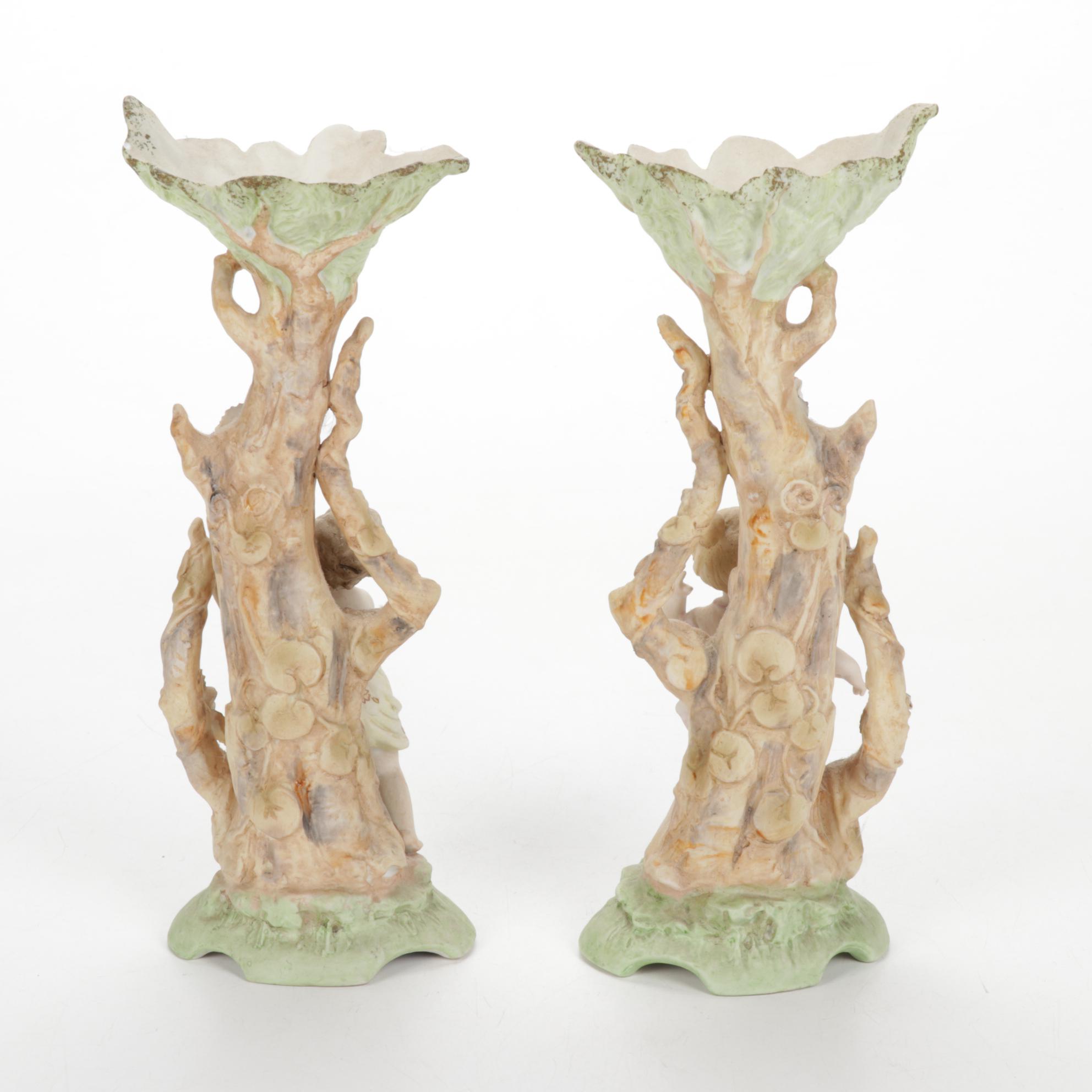 Original Arnart Creation Porcelain Vase and Figurines