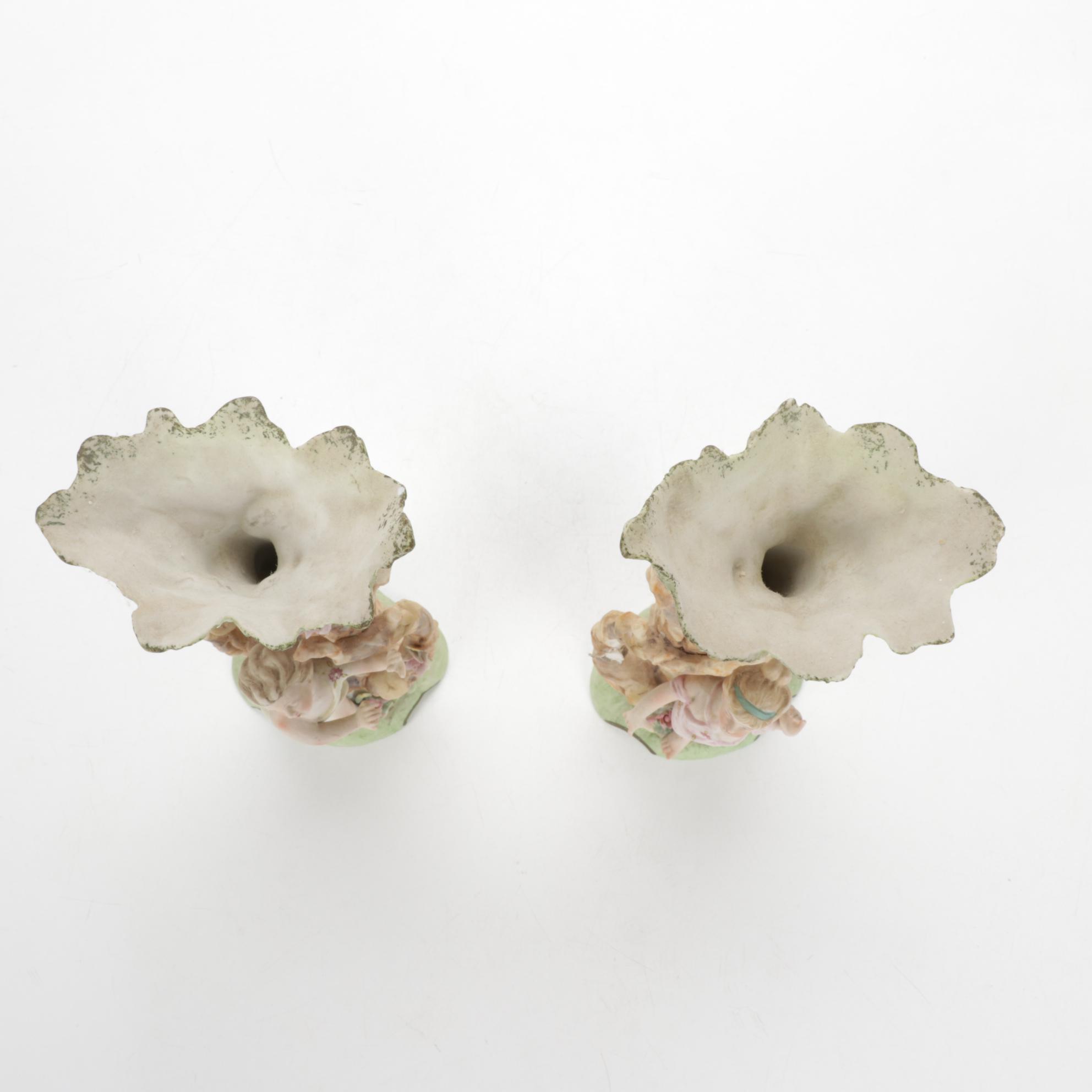 Original Arnart Creation Porcelain Vase and Figurines