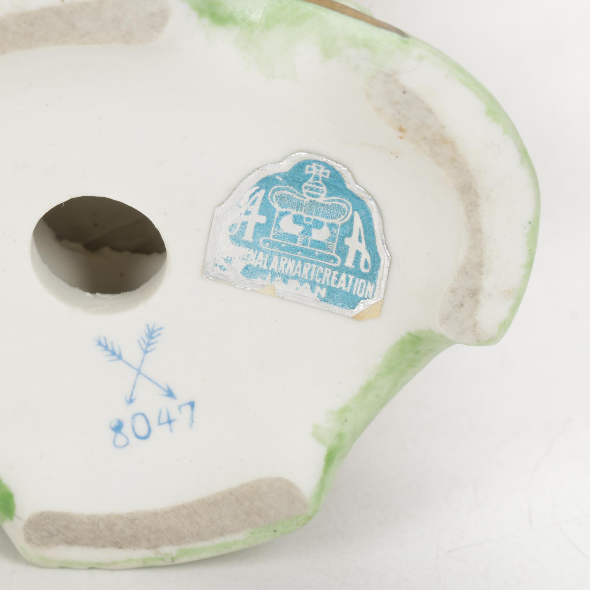 Original Arnart Creation Porcelain Vase and Figurines