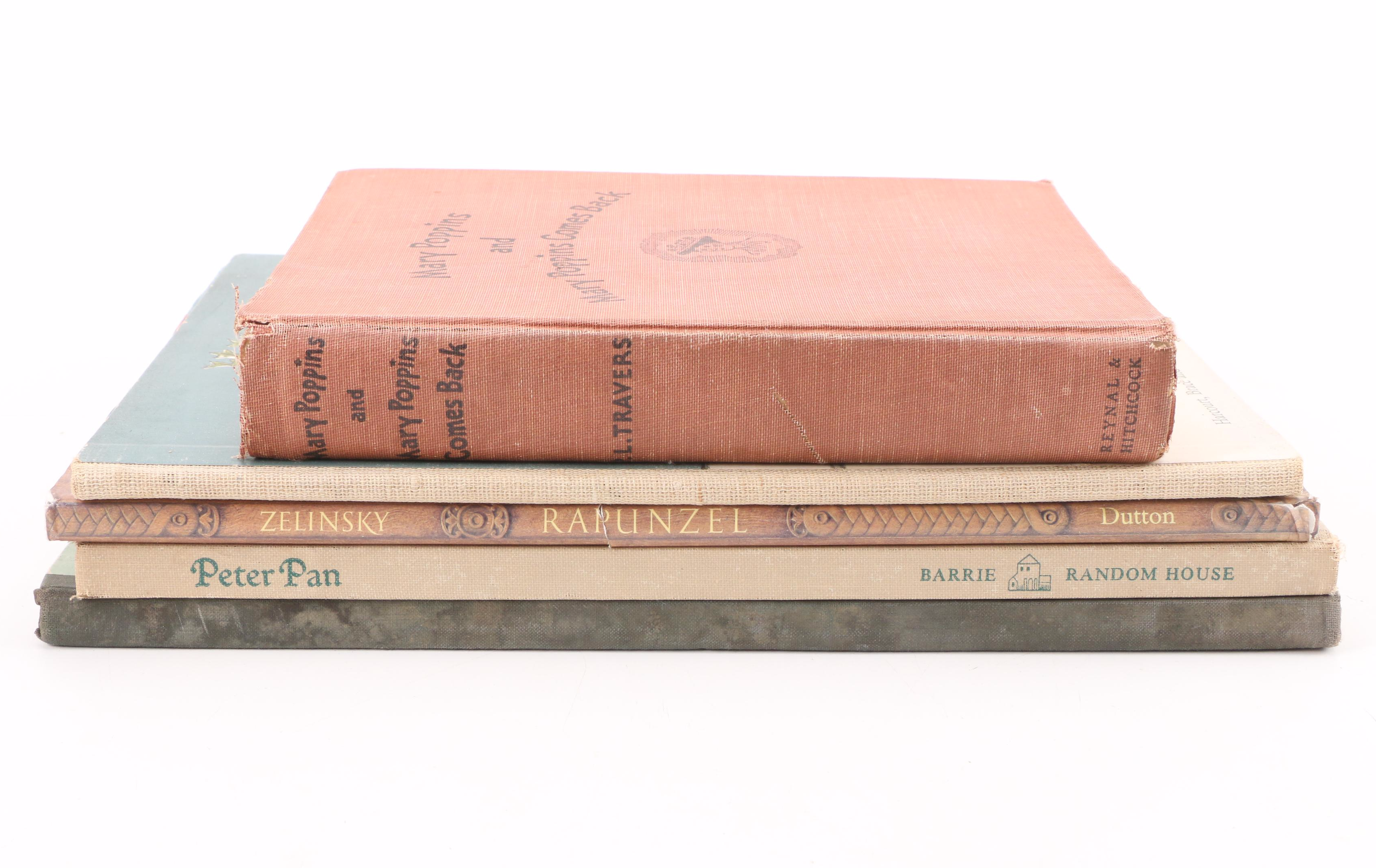 Signed First Edition "Rapunzel" by Paul O. Zelinsky and More Children's Books