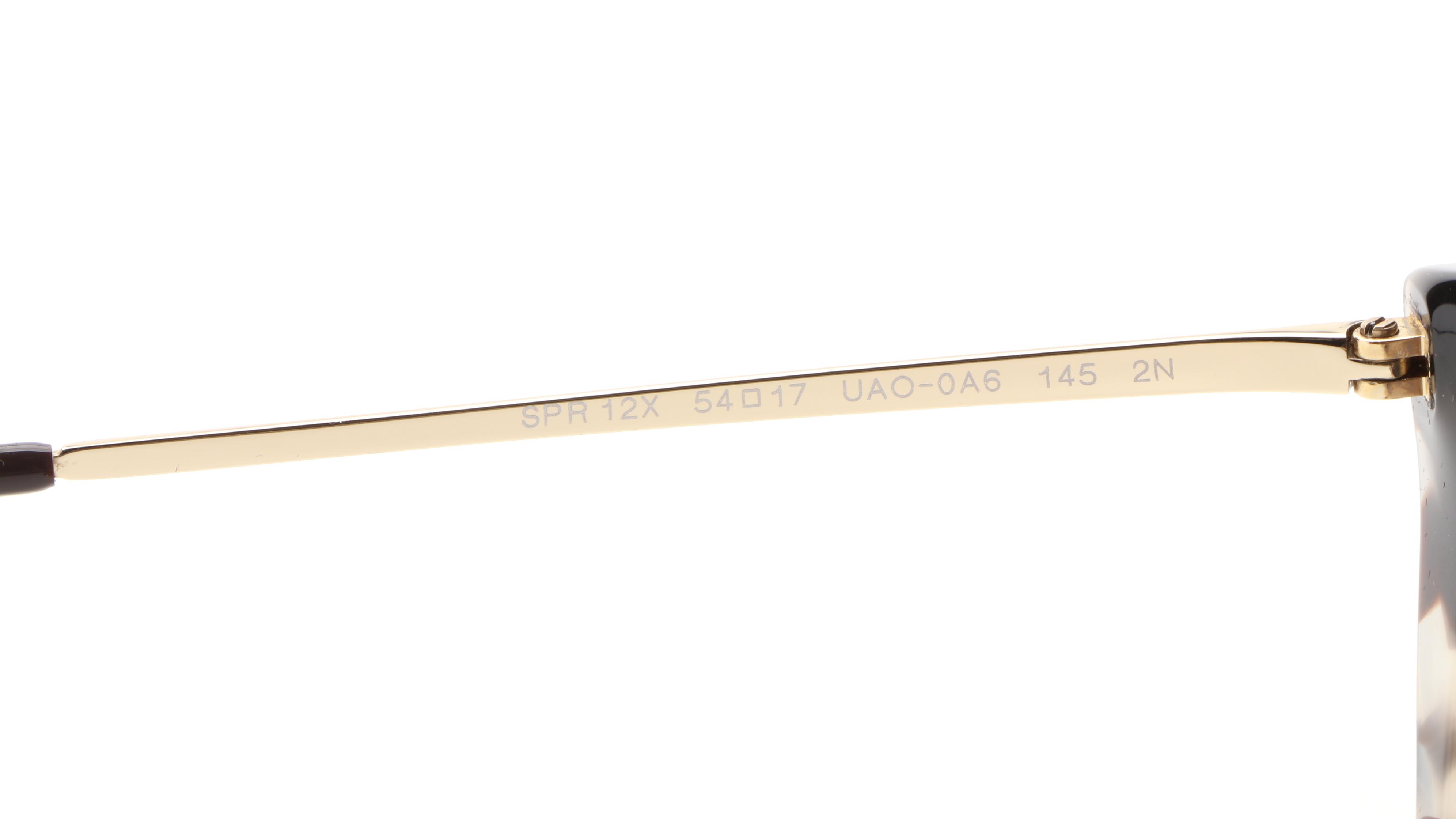 Prada SPR 12X Modified Cat Eye in Tortoise Acetate and Gradient Lenses with Case