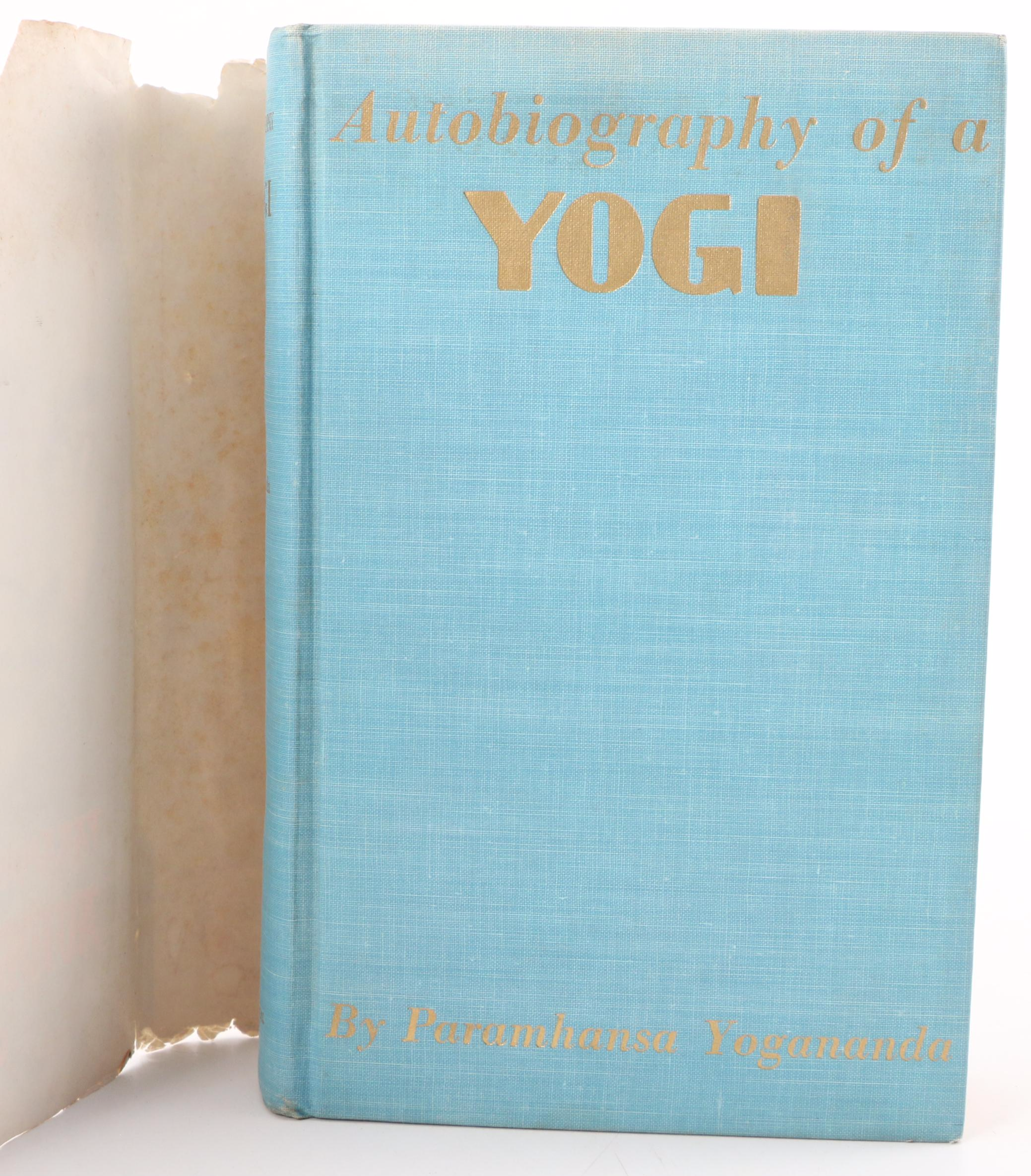 Fourth Edition "Autobiography of a Yogi" by Paramhansa Yoganandra, 1952