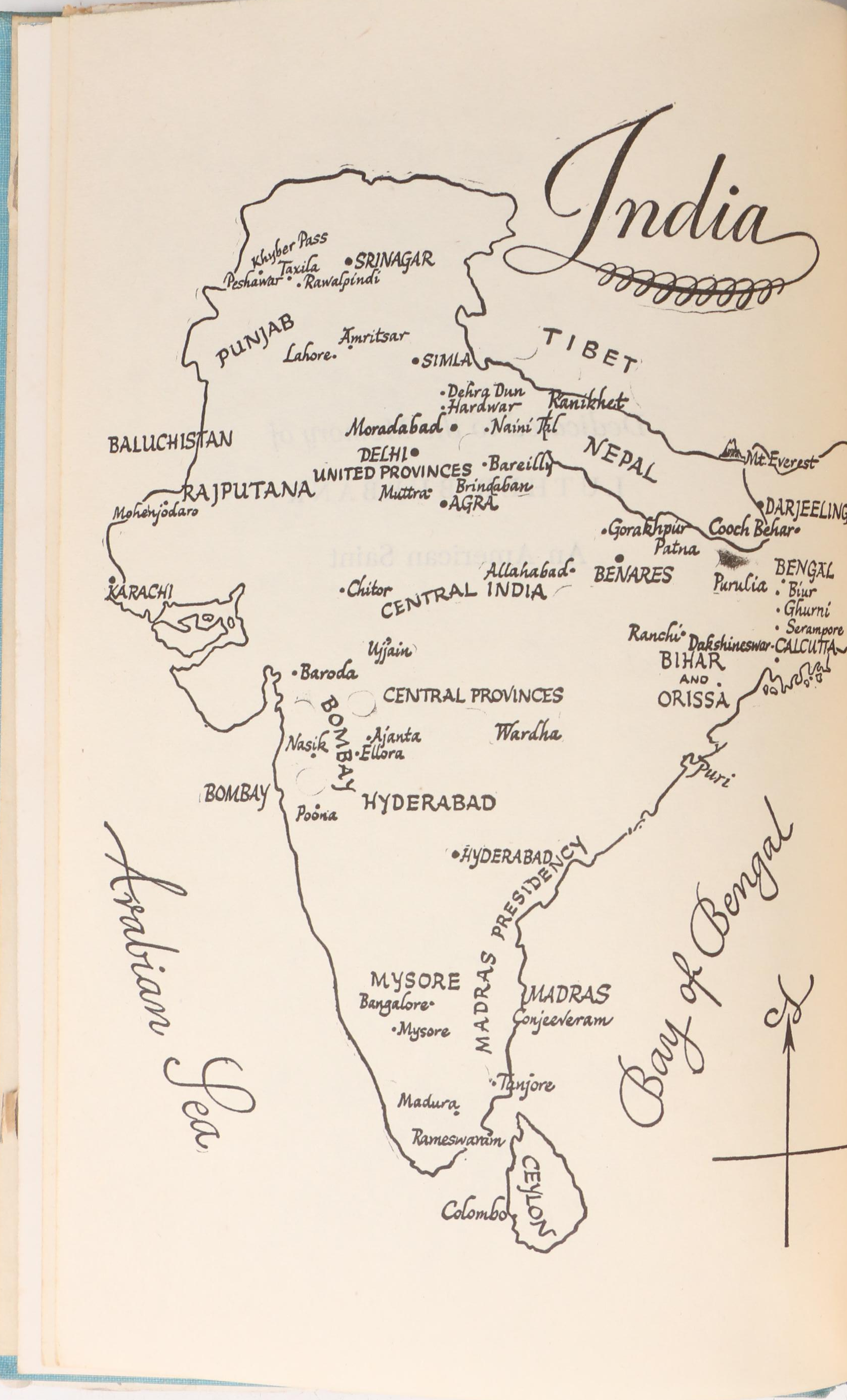 Fourth Edition "Autobiography of a Yogi" by Paramhansa Yoganandra, 1952