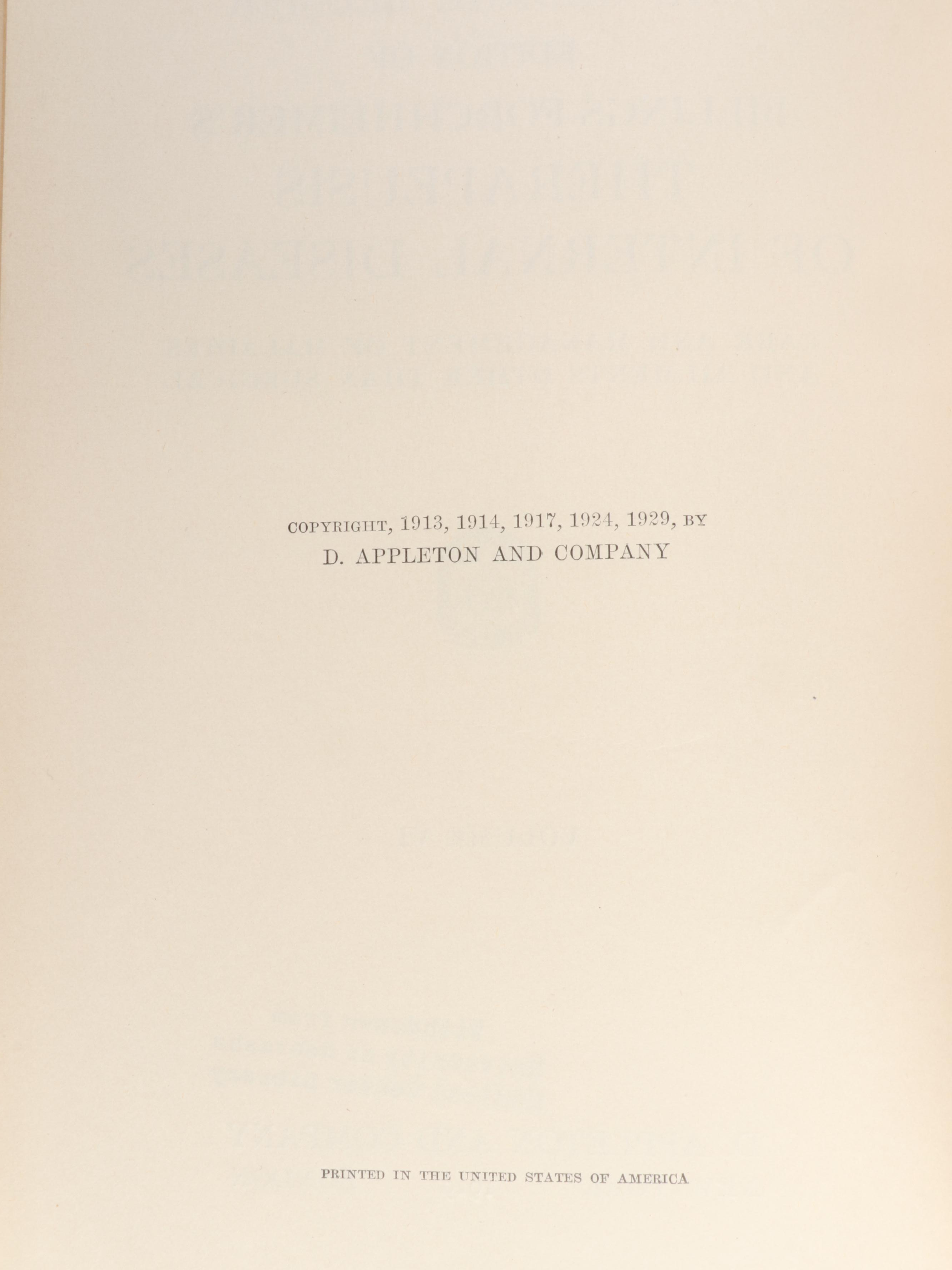"Billings-Forchheimer's Therapeusis of Internal Diseases" Near Complete Set