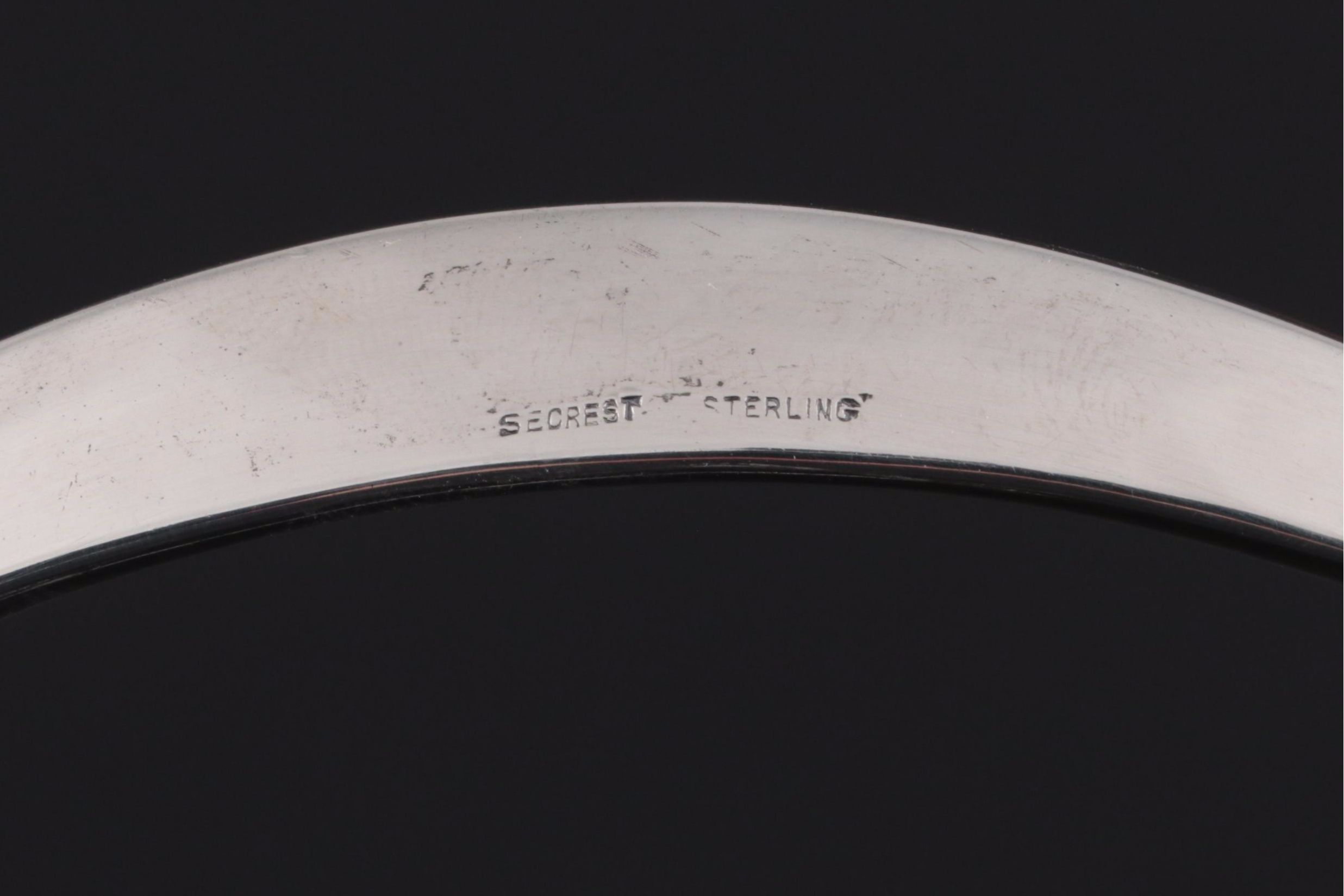 Russell Secrest Kinetic Sterling Sculpture