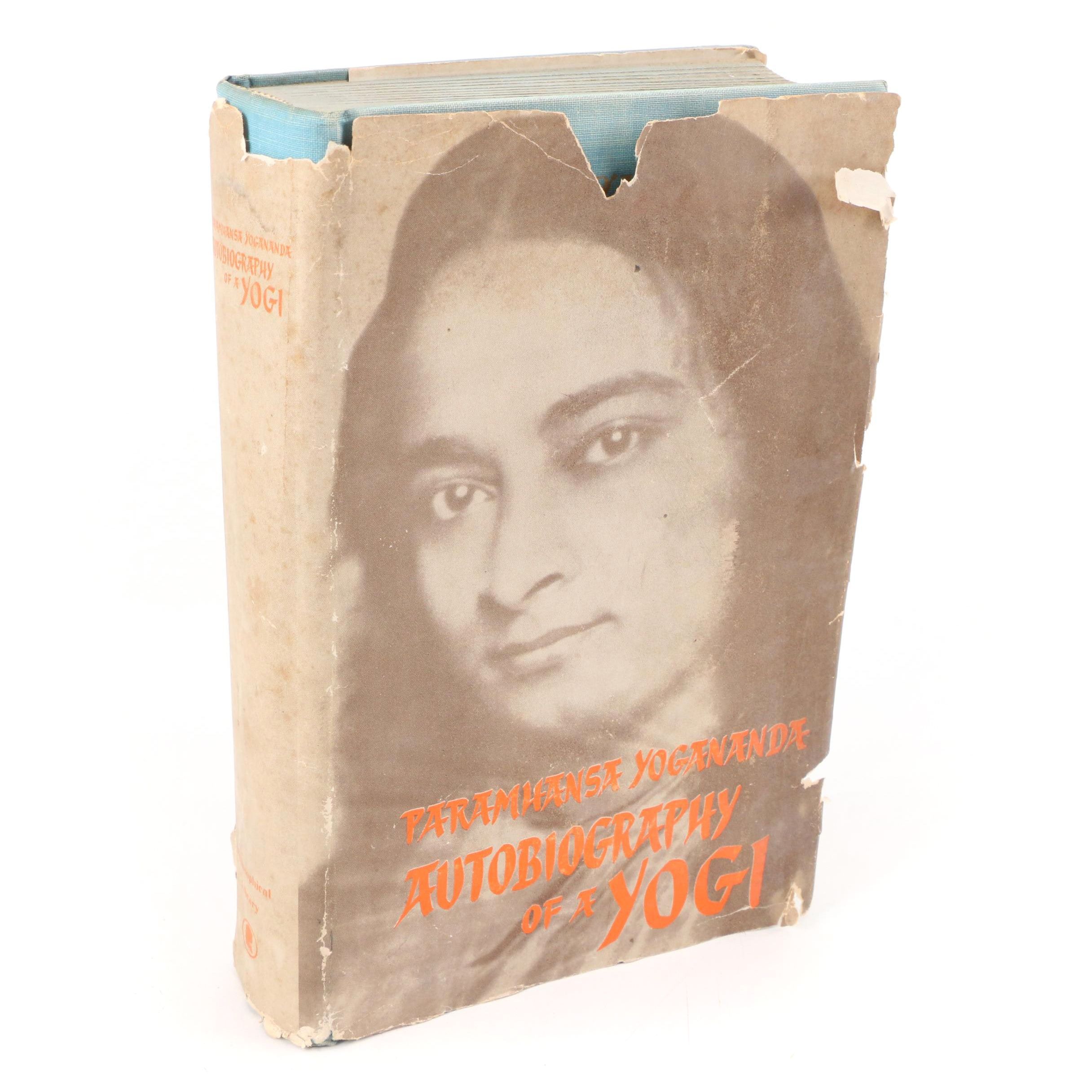 Fourth Edition "Autobiography of a Yogi" by Paramhansa Yoganandra, 1952