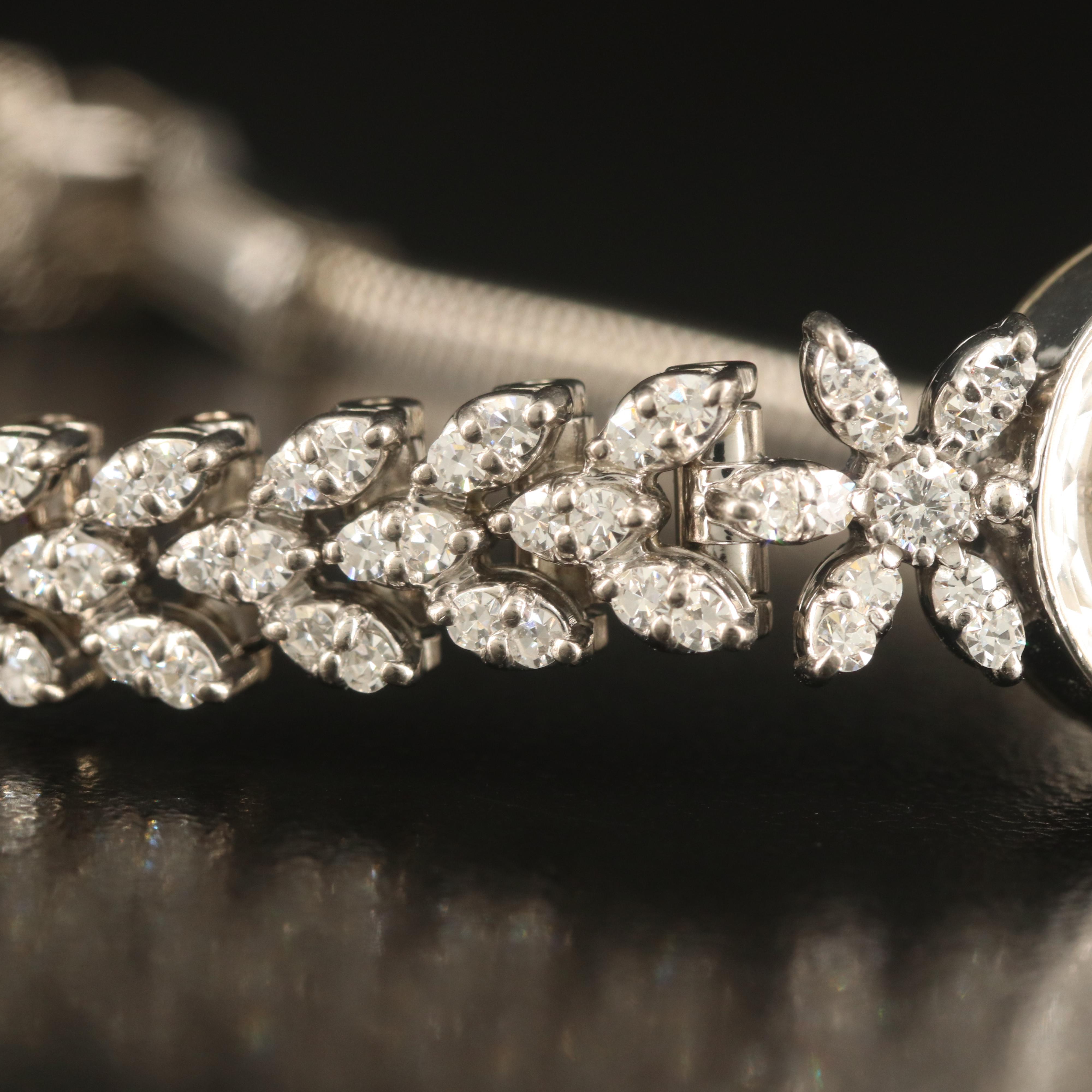 14K Rolex Watch with 18K and Gold-Filled Custom 2.36 CTW Diamond Bracelet