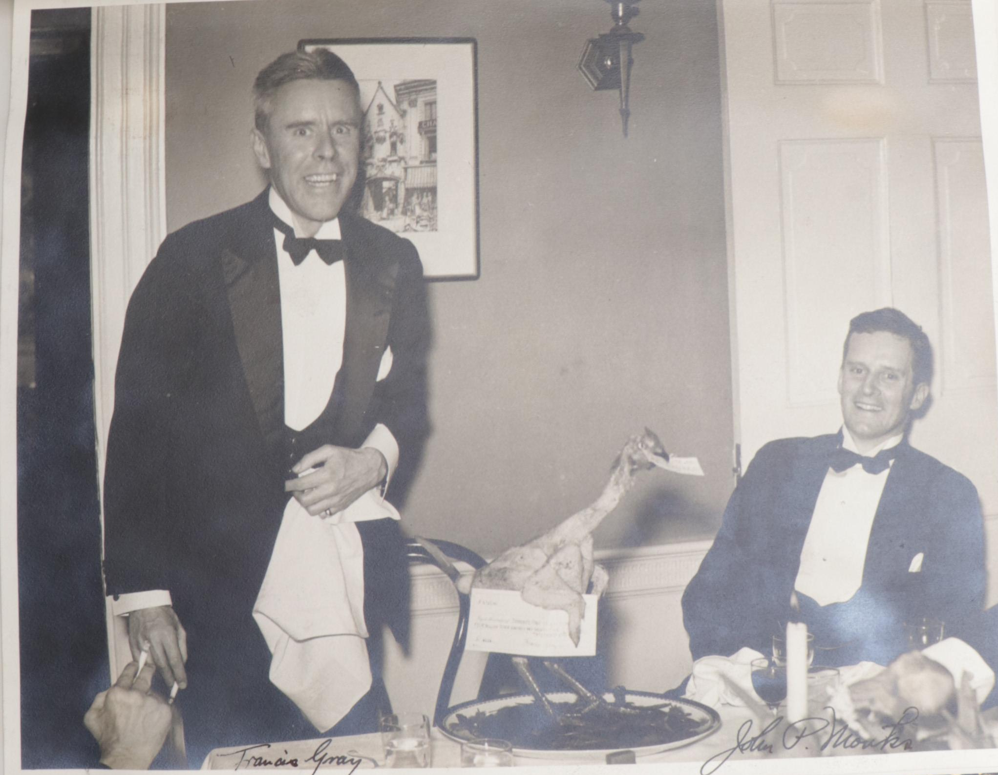 "The Guerrière Dinners" Dining Society Signed Event/Guest Book, Mid-20th Century