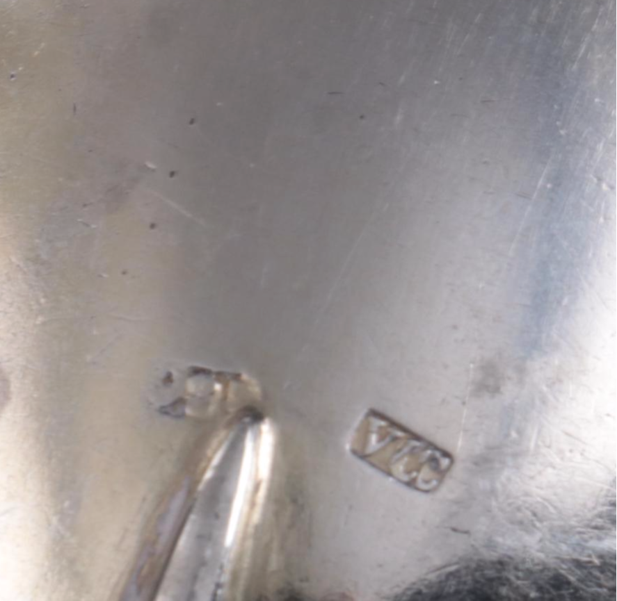 Dutch and Danish 833 and Sterling Silver Apostle Spoons, Late 18th and 19th C.