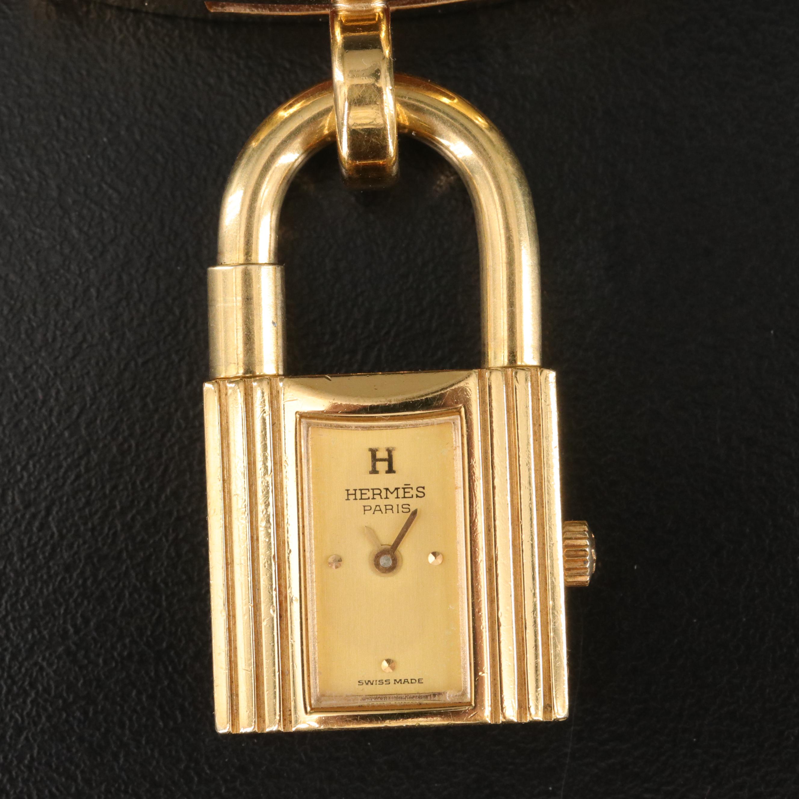 Hermès Padlock Kelly-Cadenas Style Watch