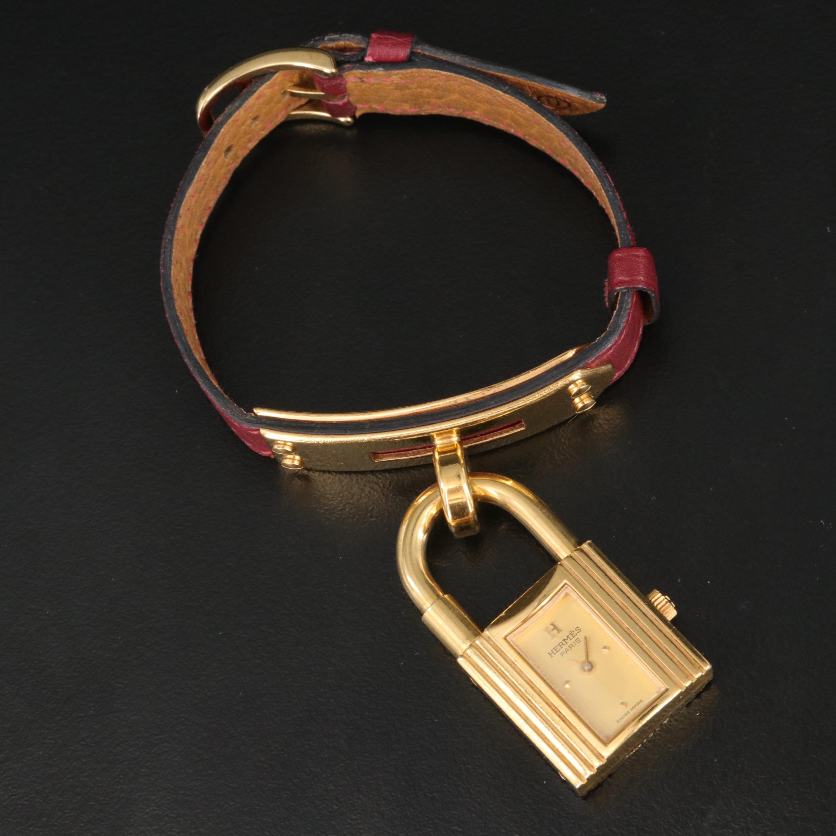 Hermès Padlock Kelly-Cadenas Style Watch