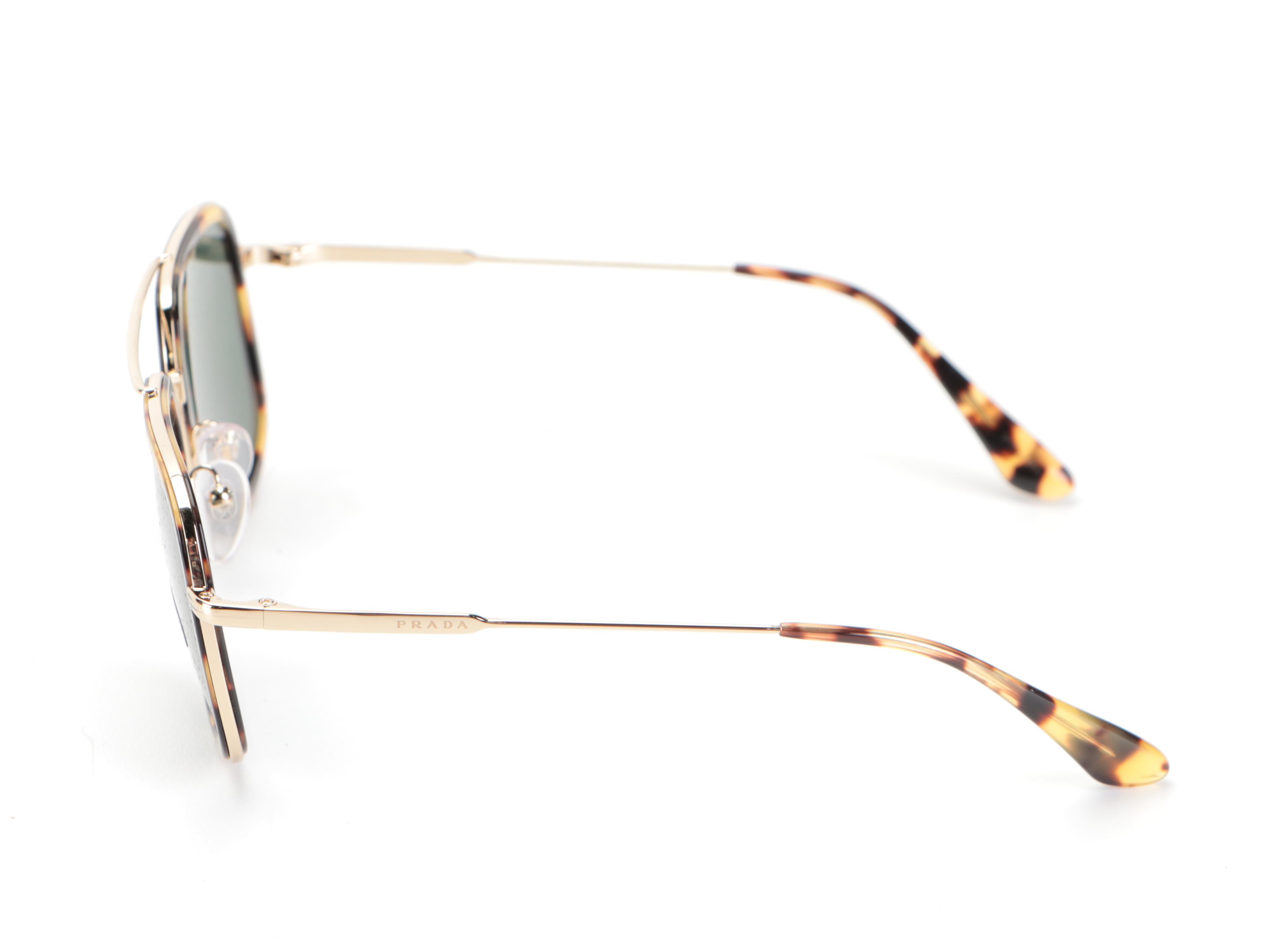 Prada OPR 57XS Browline Sunglasses with Case and Box