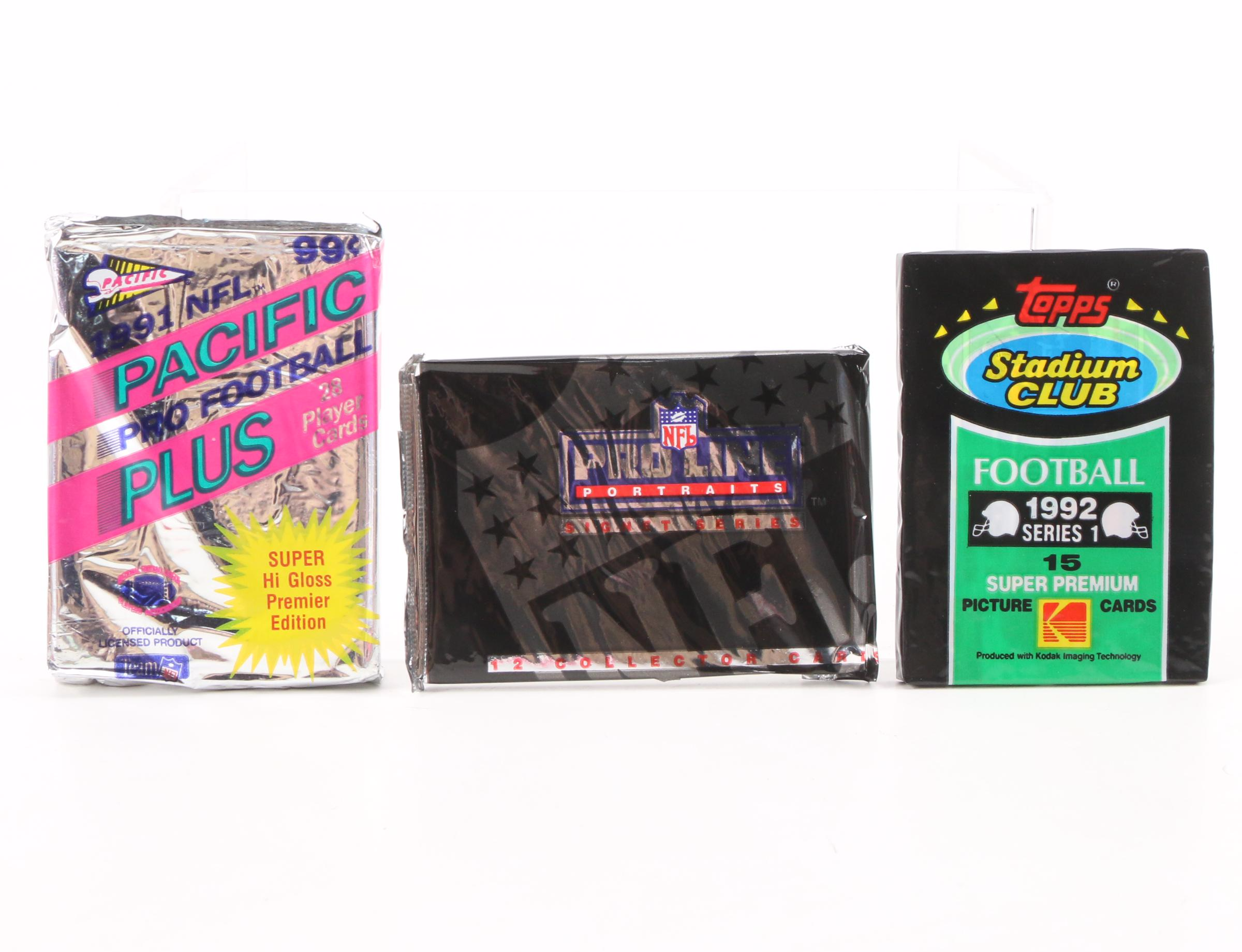 1990s NFL Trading Cards Including "All Madden Team", Rookie Cards, and More