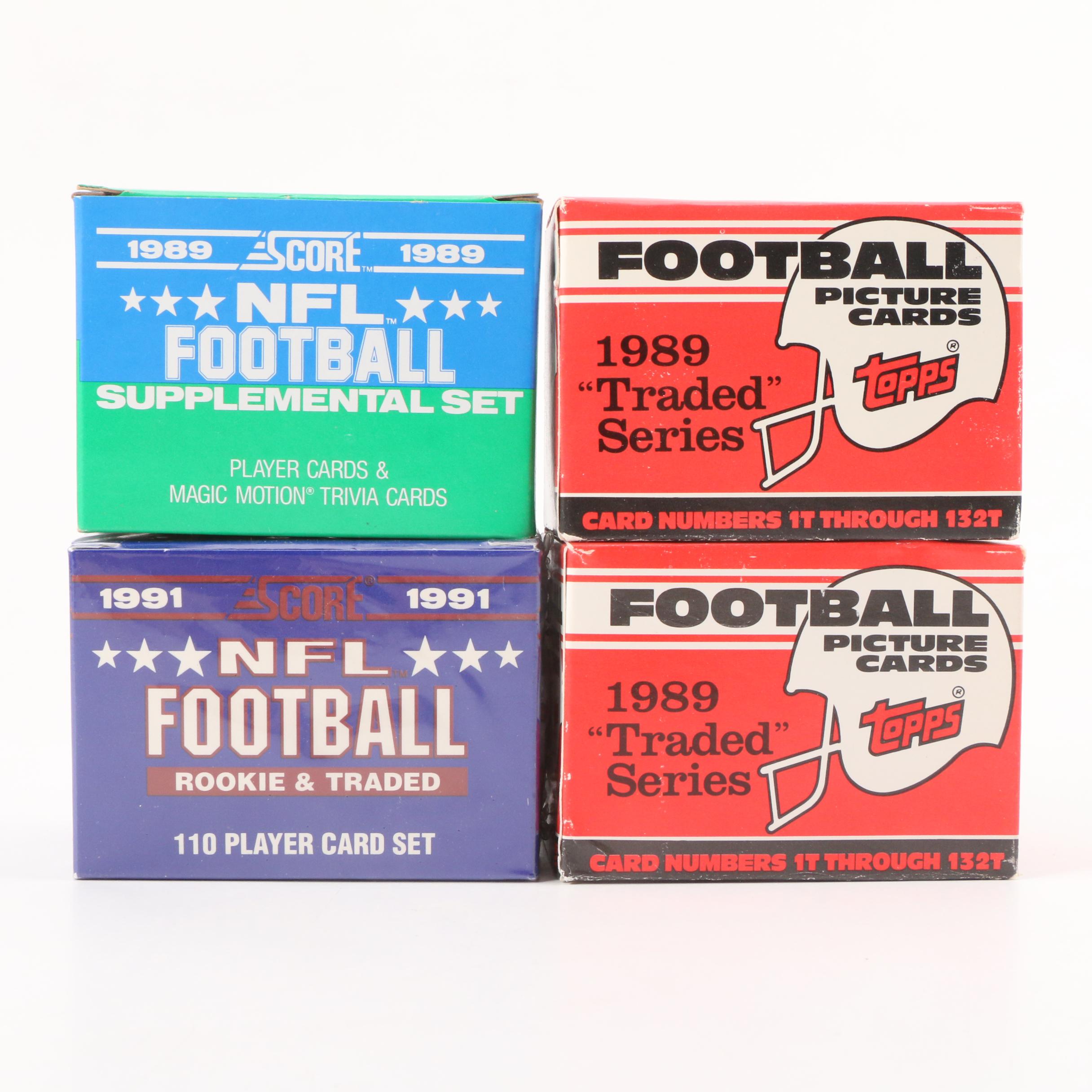 1990s NFL Trading Cards Including "All Madden Team", Rookie Cards, and More