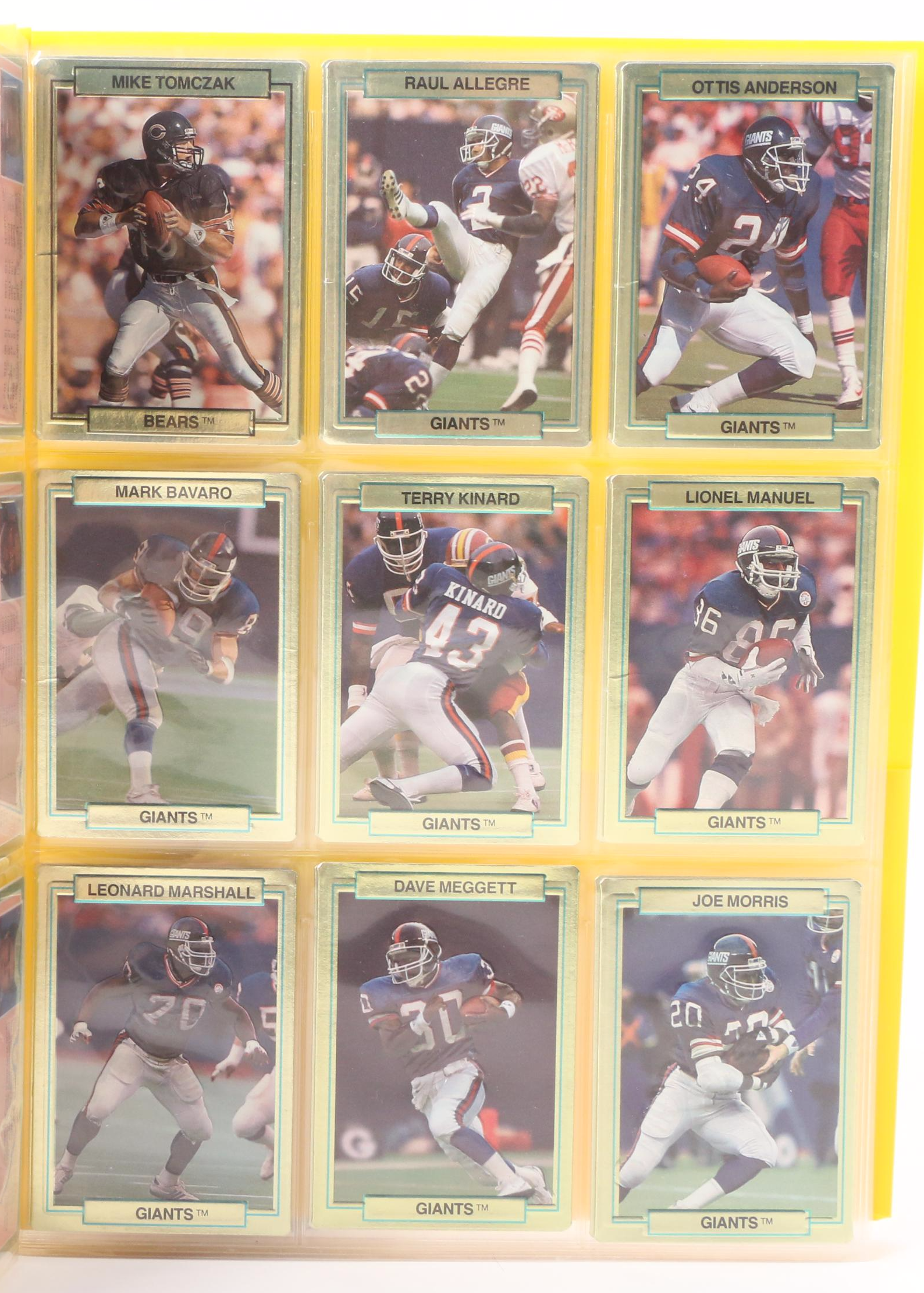 1990s NFL Trading Cards Including "All Madden Team", Rookie Cards, and More