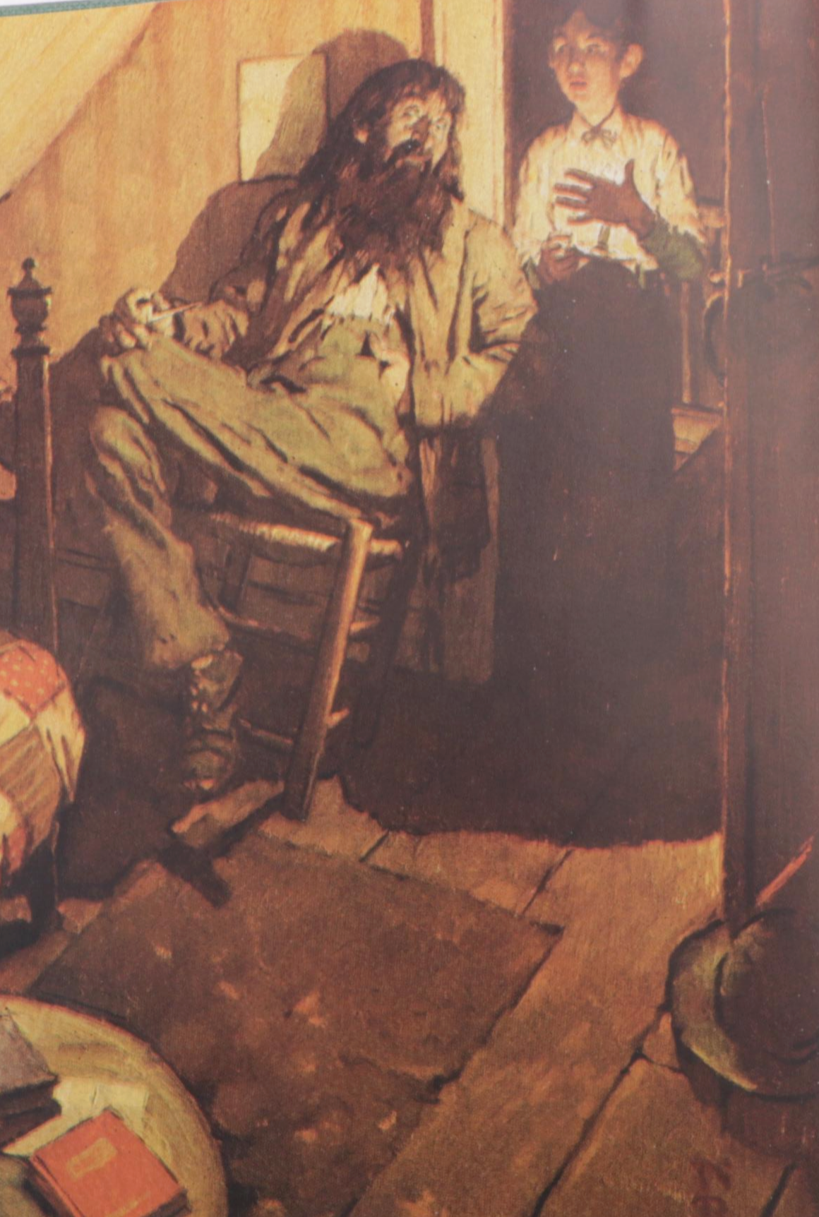 Norman Rockwell Illustrated "Tom Sawyer" and "Huckleberry Finn" by Mark Twain