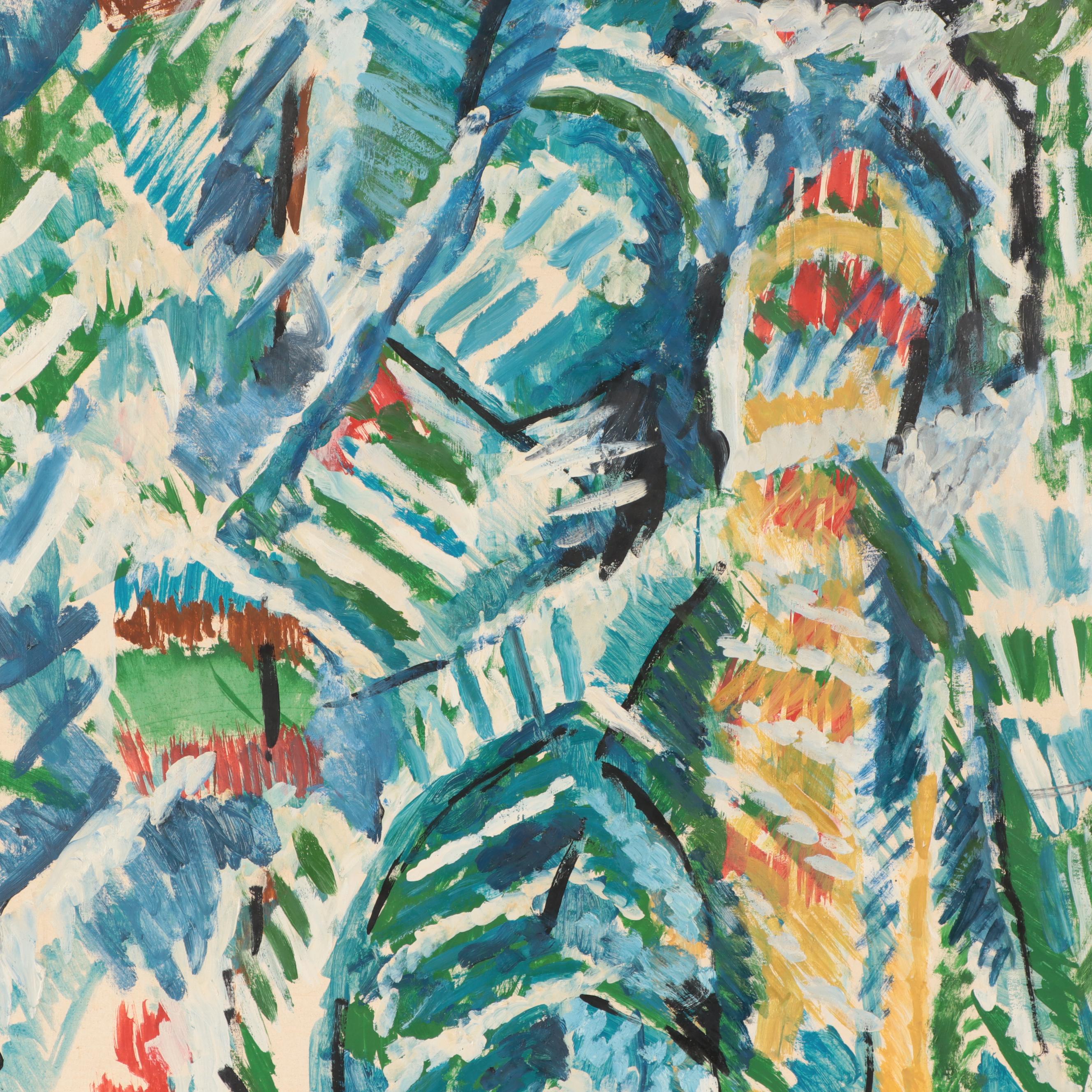 Richard Snyder Large-Scale Abstract Oil Painting