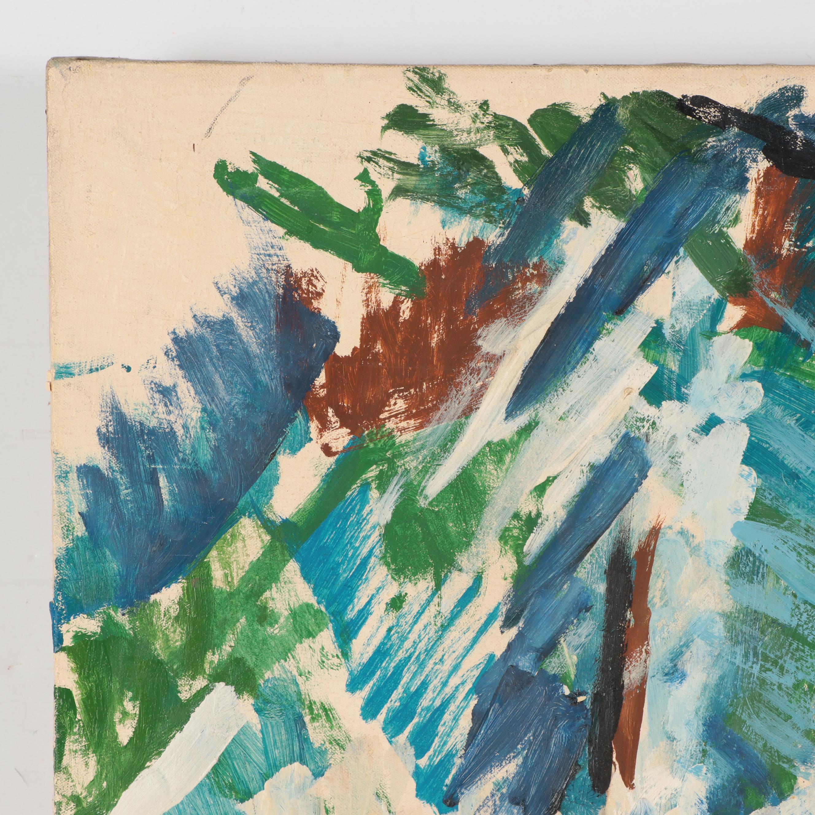 Richard Snyder Large-Scale Abstract Oil Painting