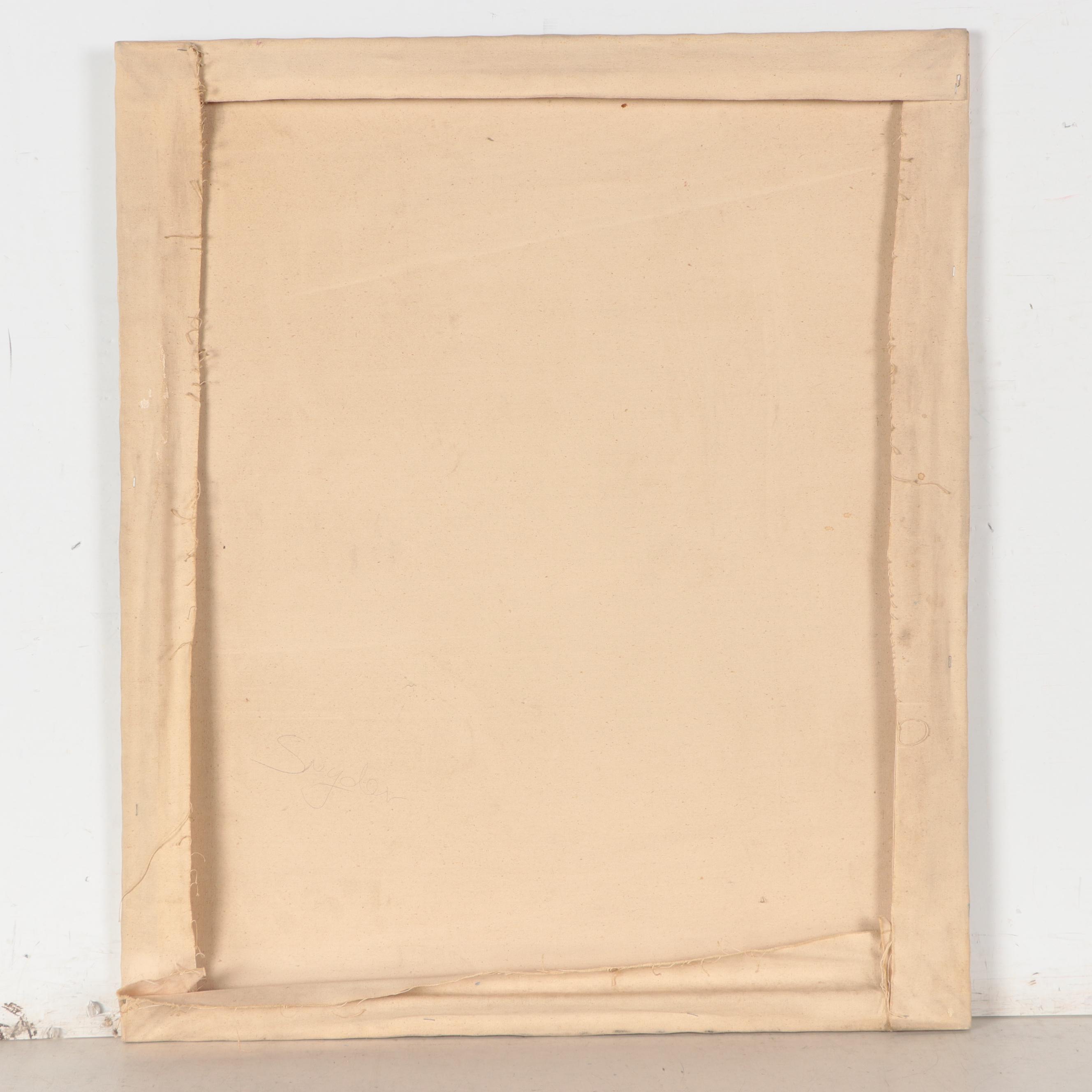 Richard Snyder Large-Scale Abstract Oil Painting