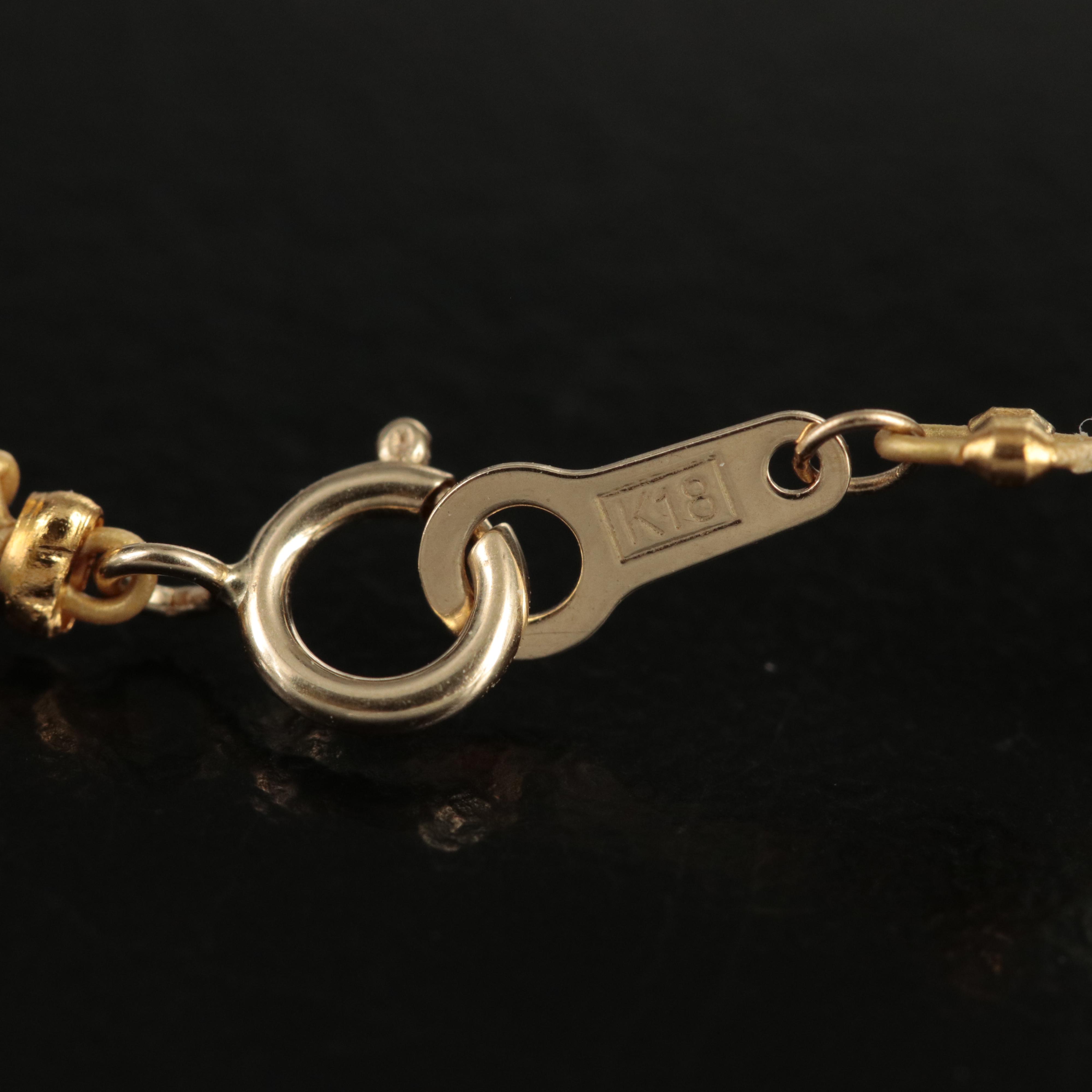 Up to 14.00 mm Baroque Flower Pearl Necklace with 18K Clasp