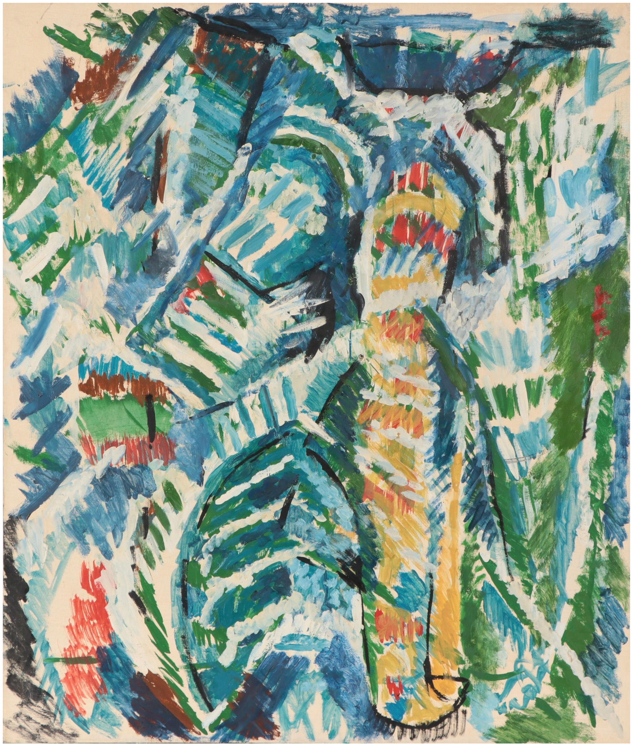 Richard Snyder Large-Scale Abstract Oil Painting