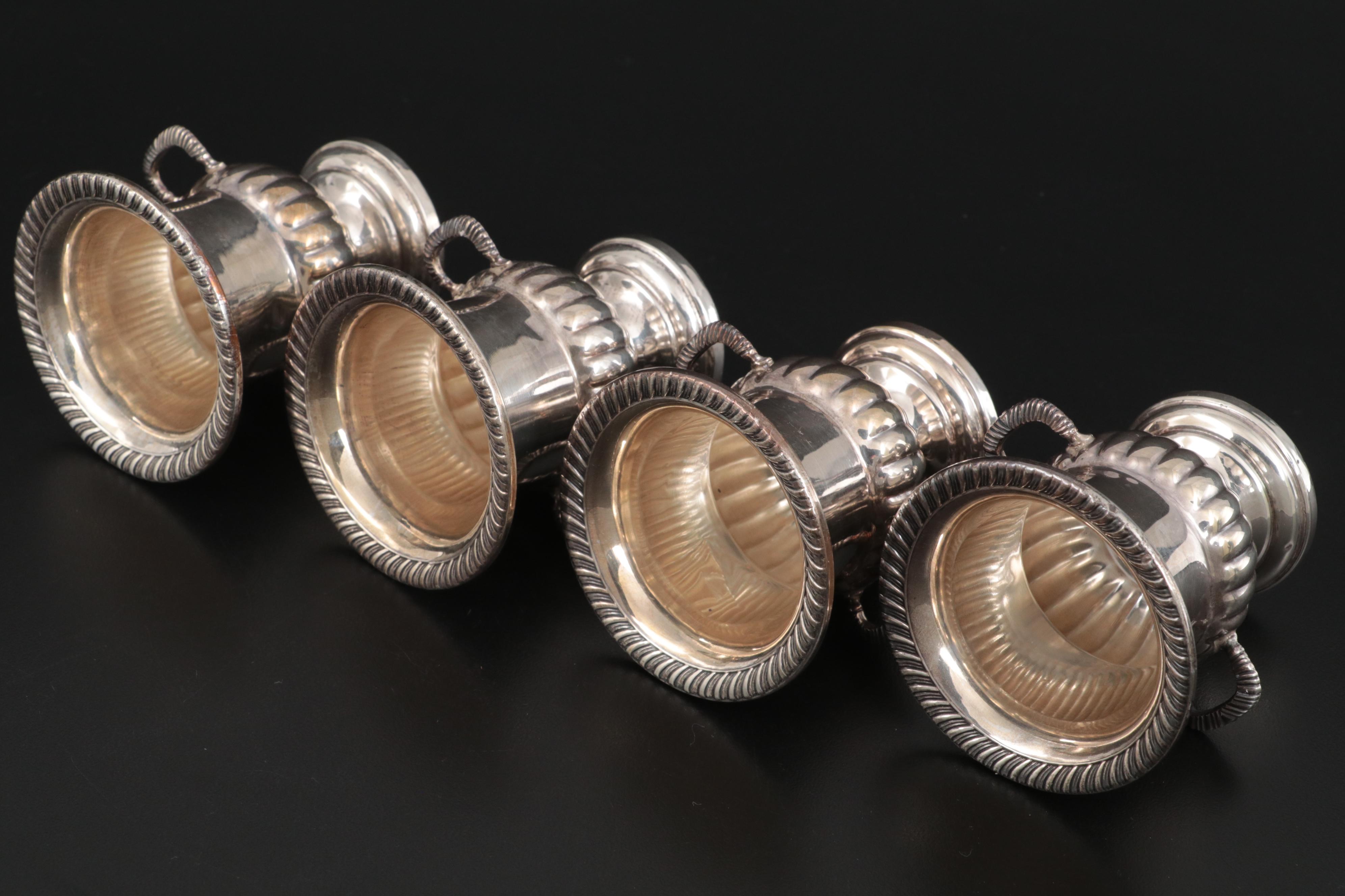 M. Fred Hirsch Co. Sterling Silver Toothpick Holders, 1920–1945