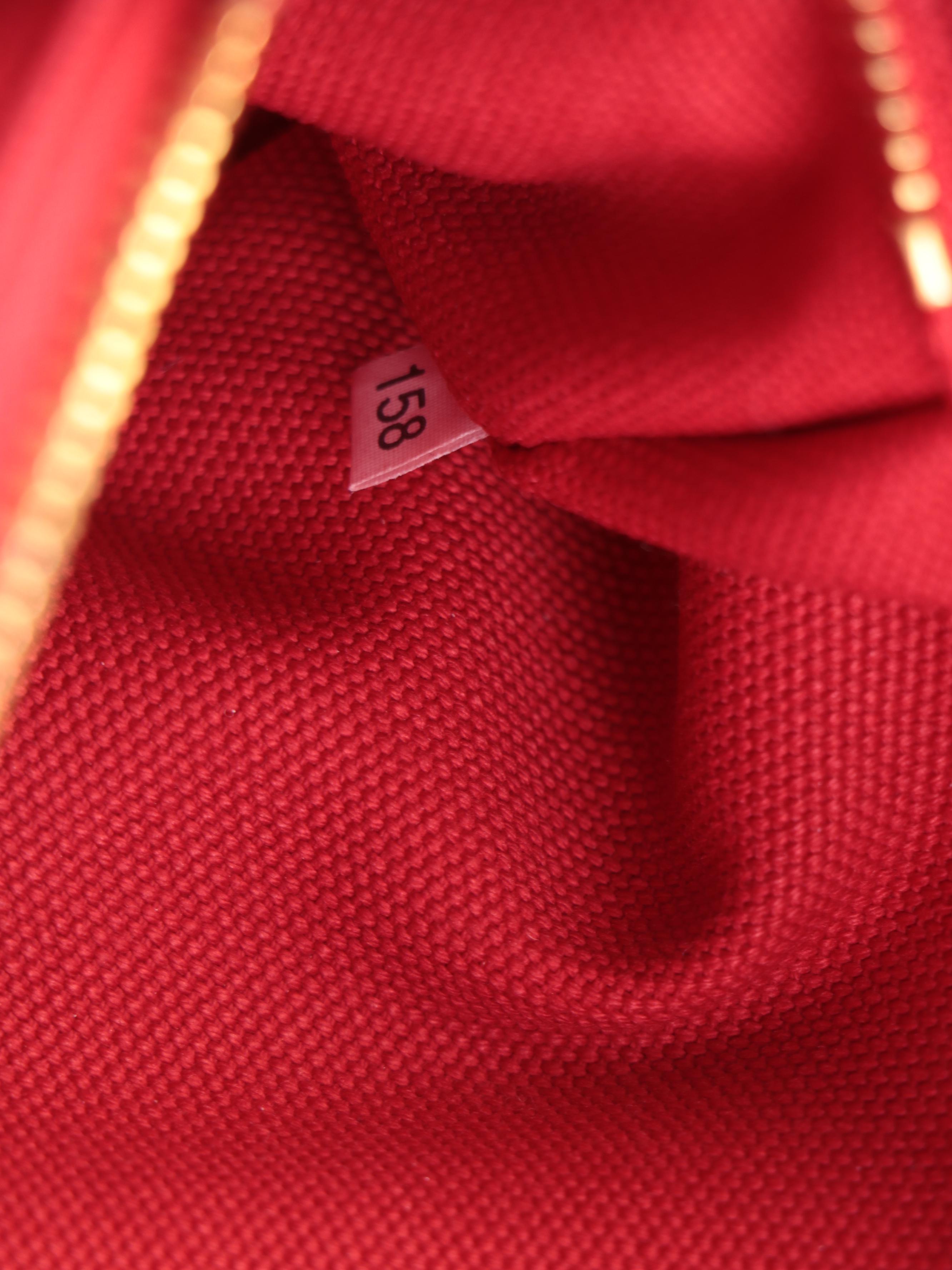 Prada Rosso Canapa Canvas Tote Bag