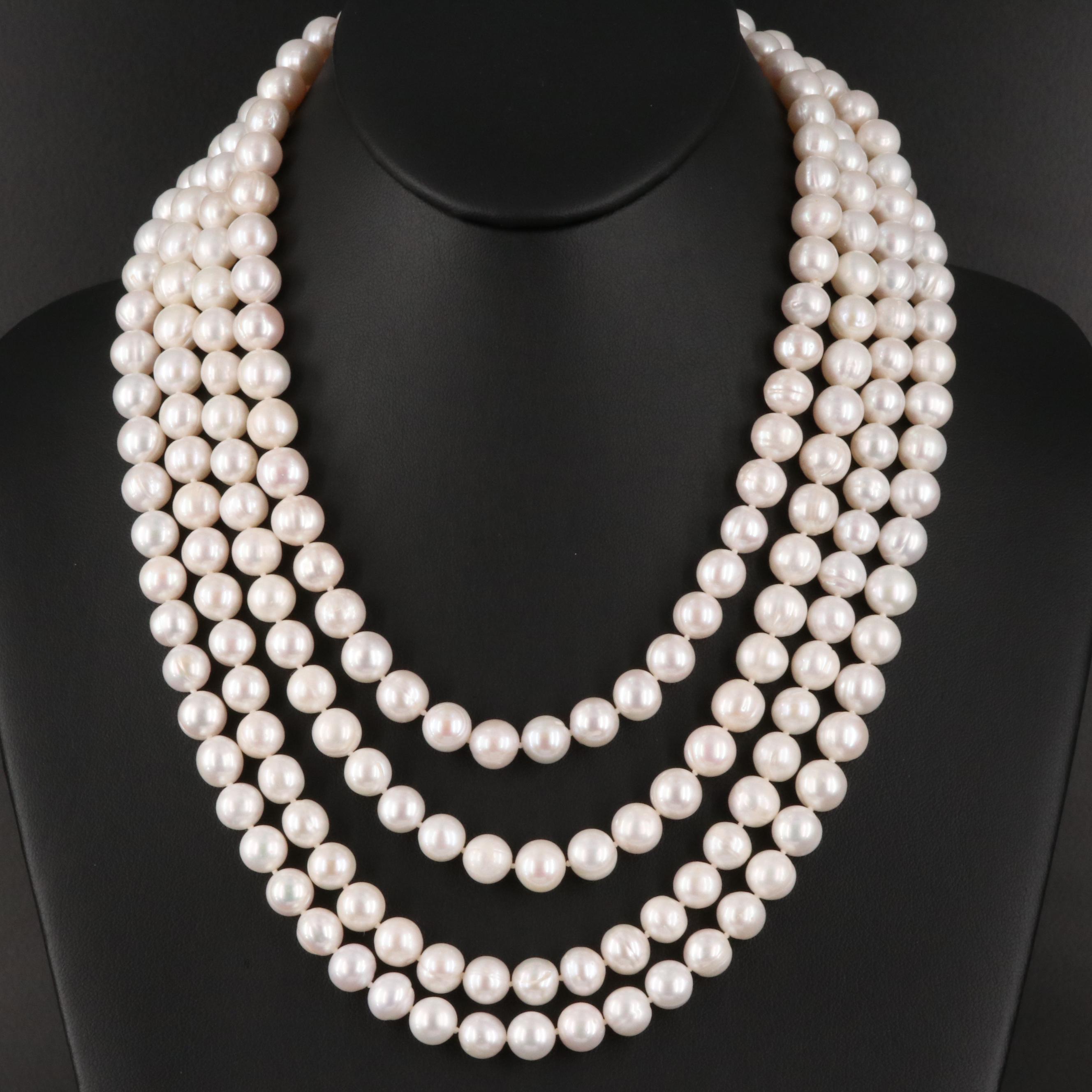 Pearl Rope Necklace